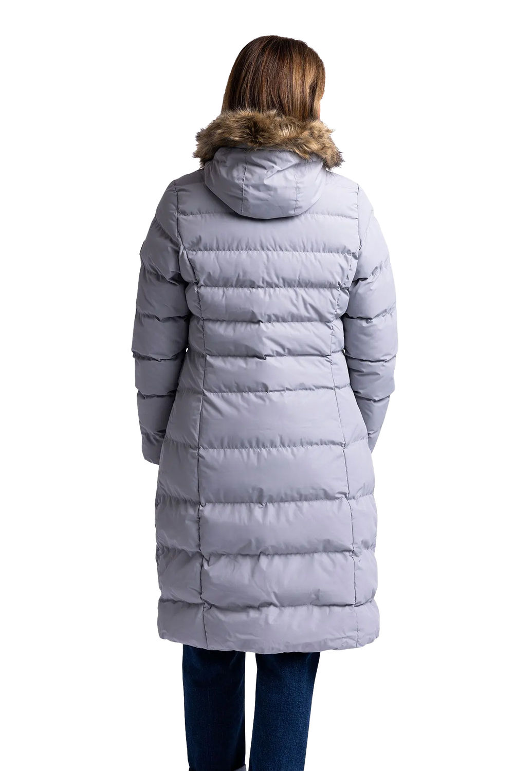 Silver Audrey Padded Jacket, Image 3 of 5