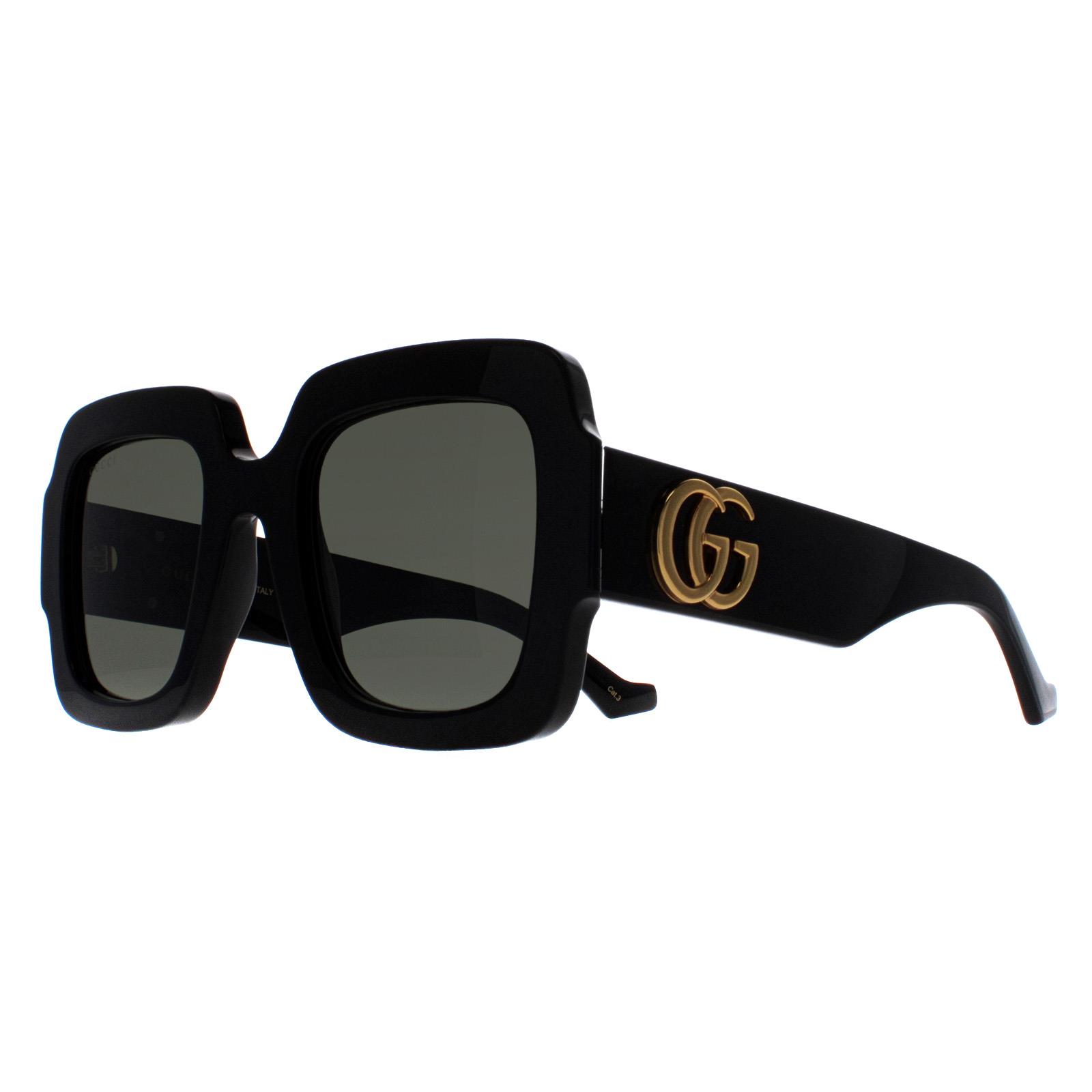 Black Gucci Black Square Black Grey GG1547S, Image 2 of 4