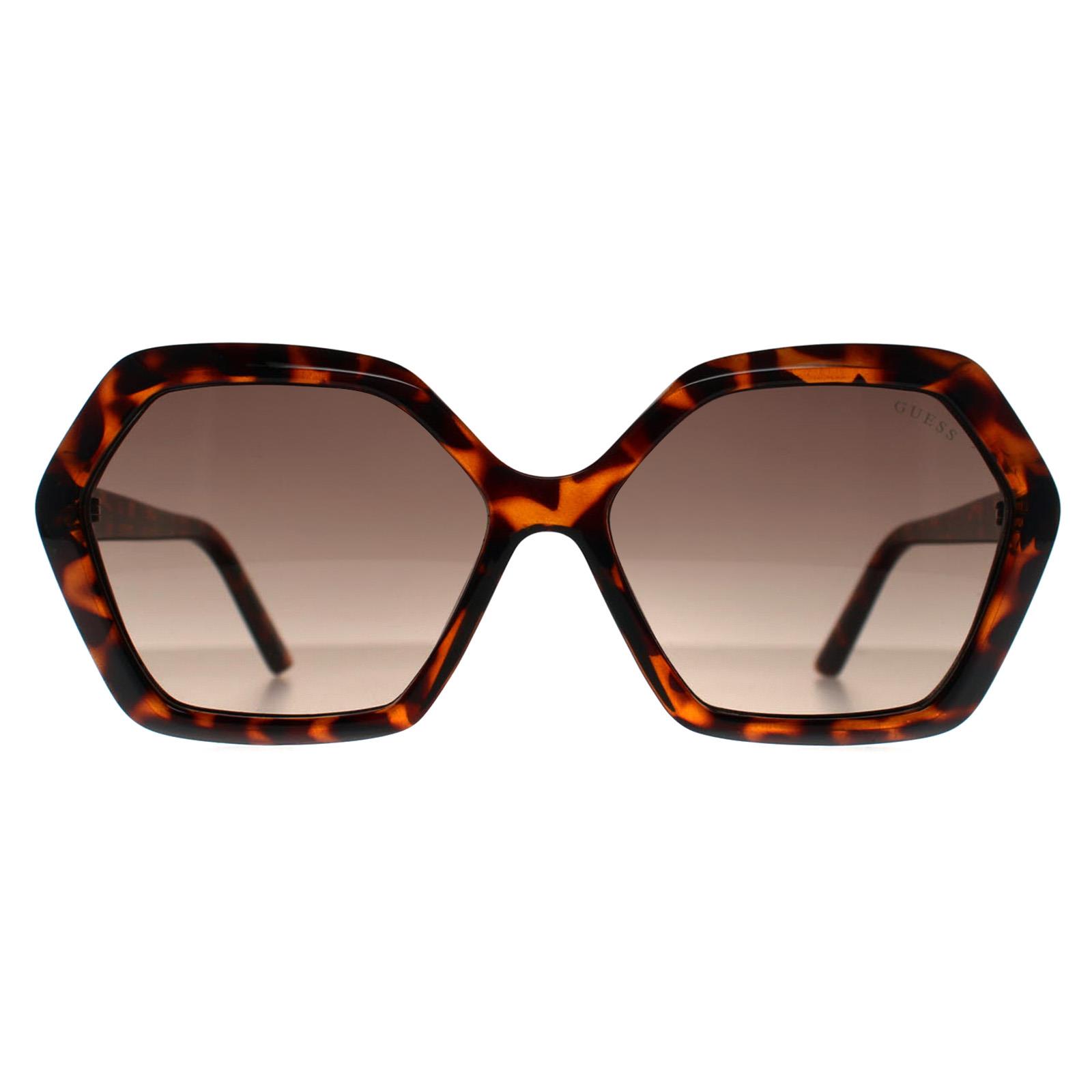 Brown Guess Brown Square Dark Havana Grey Gradient GF6144, Image 1 of 3