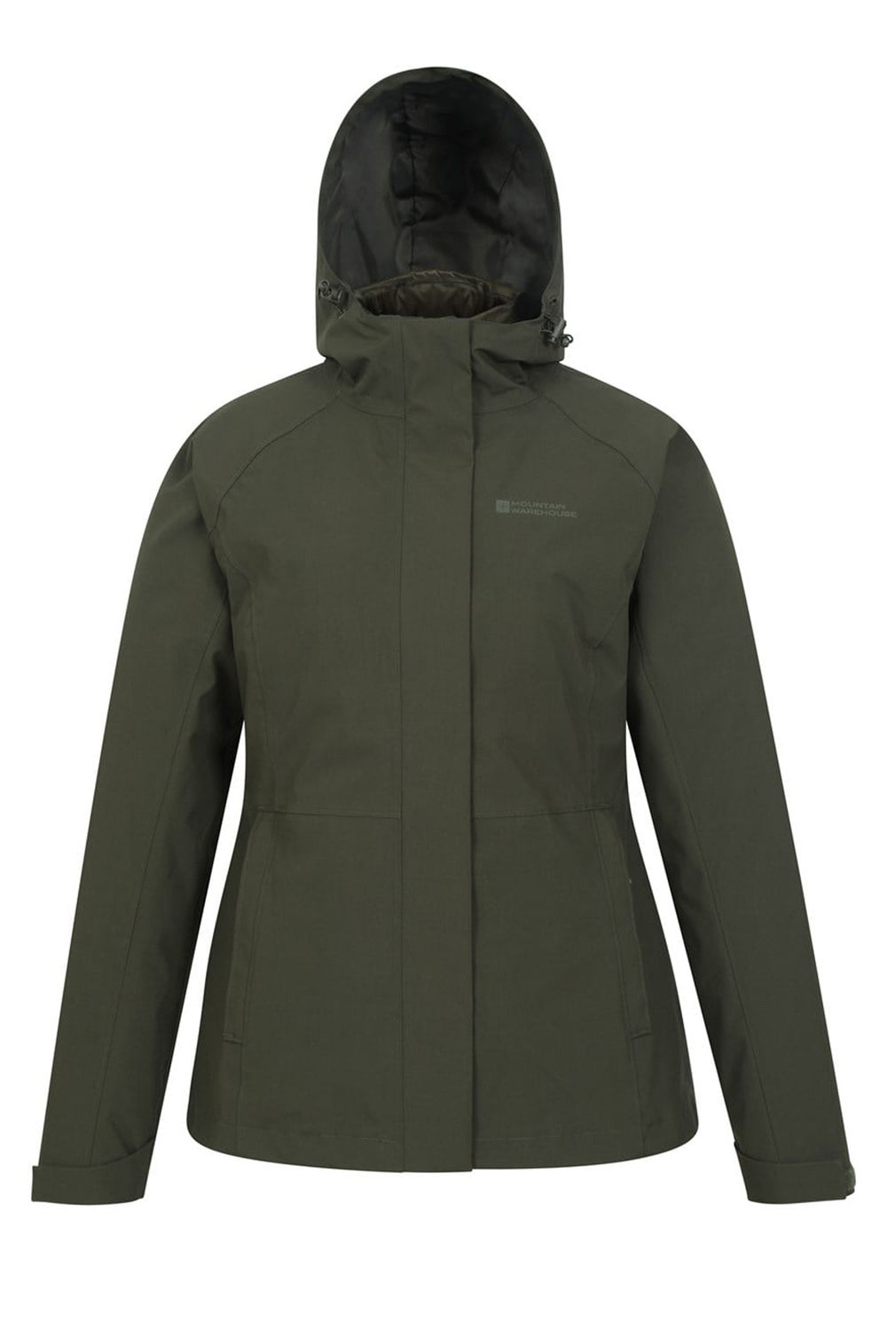 Khaki Alaskan 3 in 1 Padded Jacket, Image 1 of 6
