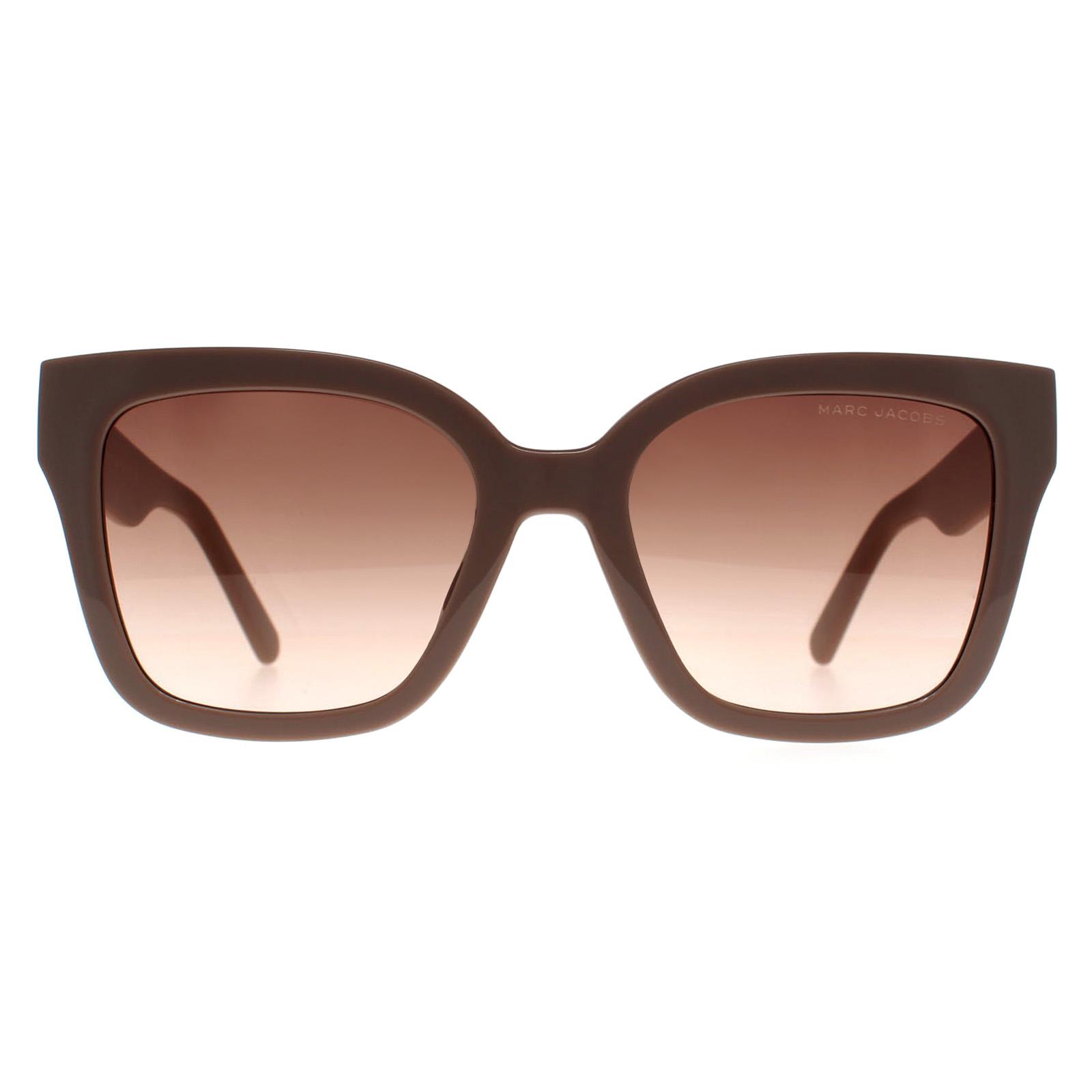 Beige Marc Jacobs Beige Square Beige Brown Gradient MARC 658/S, Image 1 of 6
