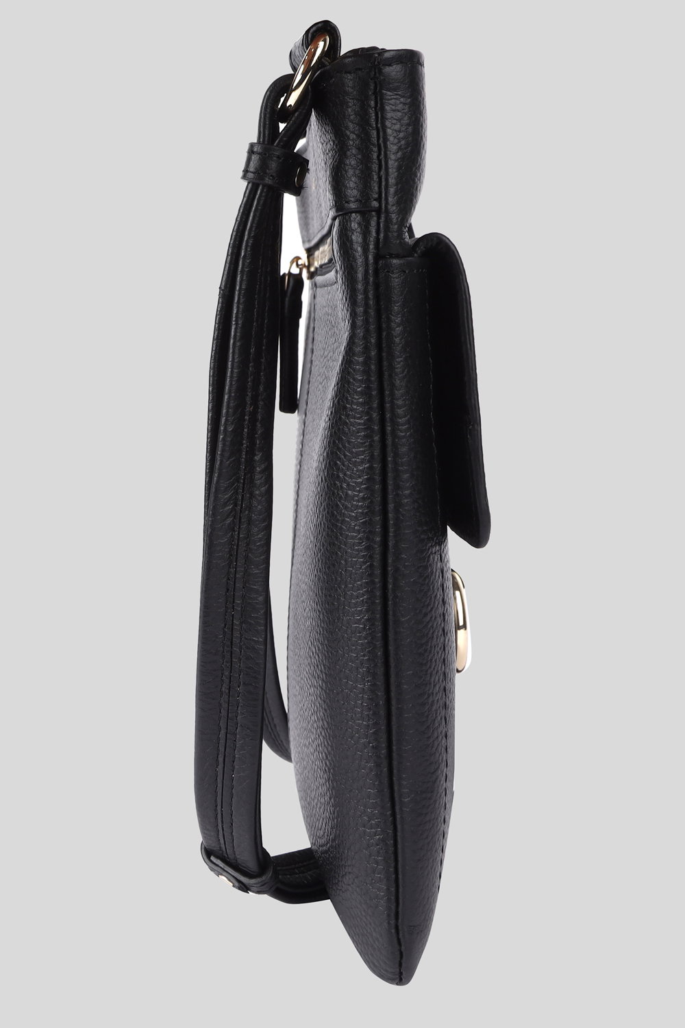 Black Ashwood Leather Black 'Heaven' Real Leather Cross Body Bag, Image 4 of 5