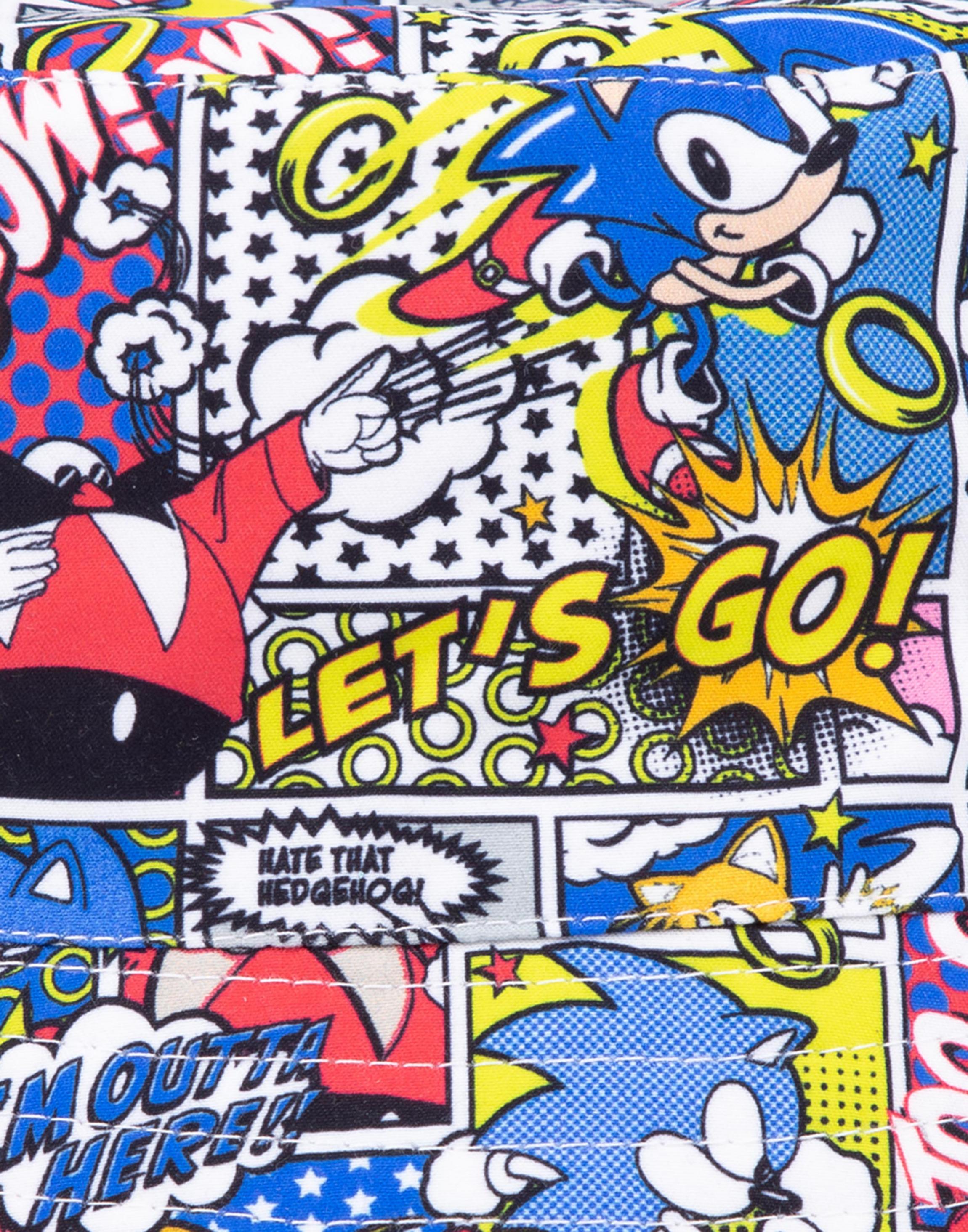 Multi Adults Sonic Bucket Hat - One Size, Image 5 of 6