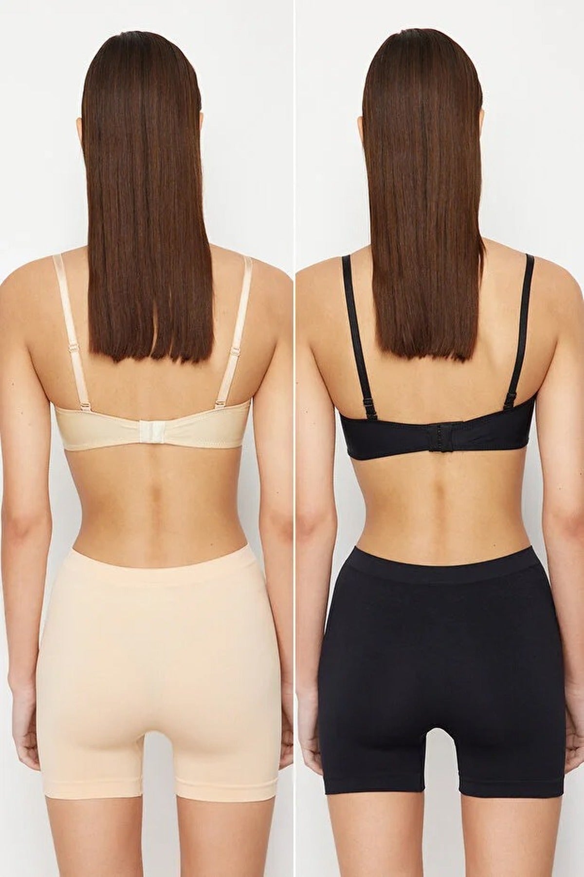 Multi Seamfree Shaping Knitted Shorts with Sculpting Support, Image 3 of 3