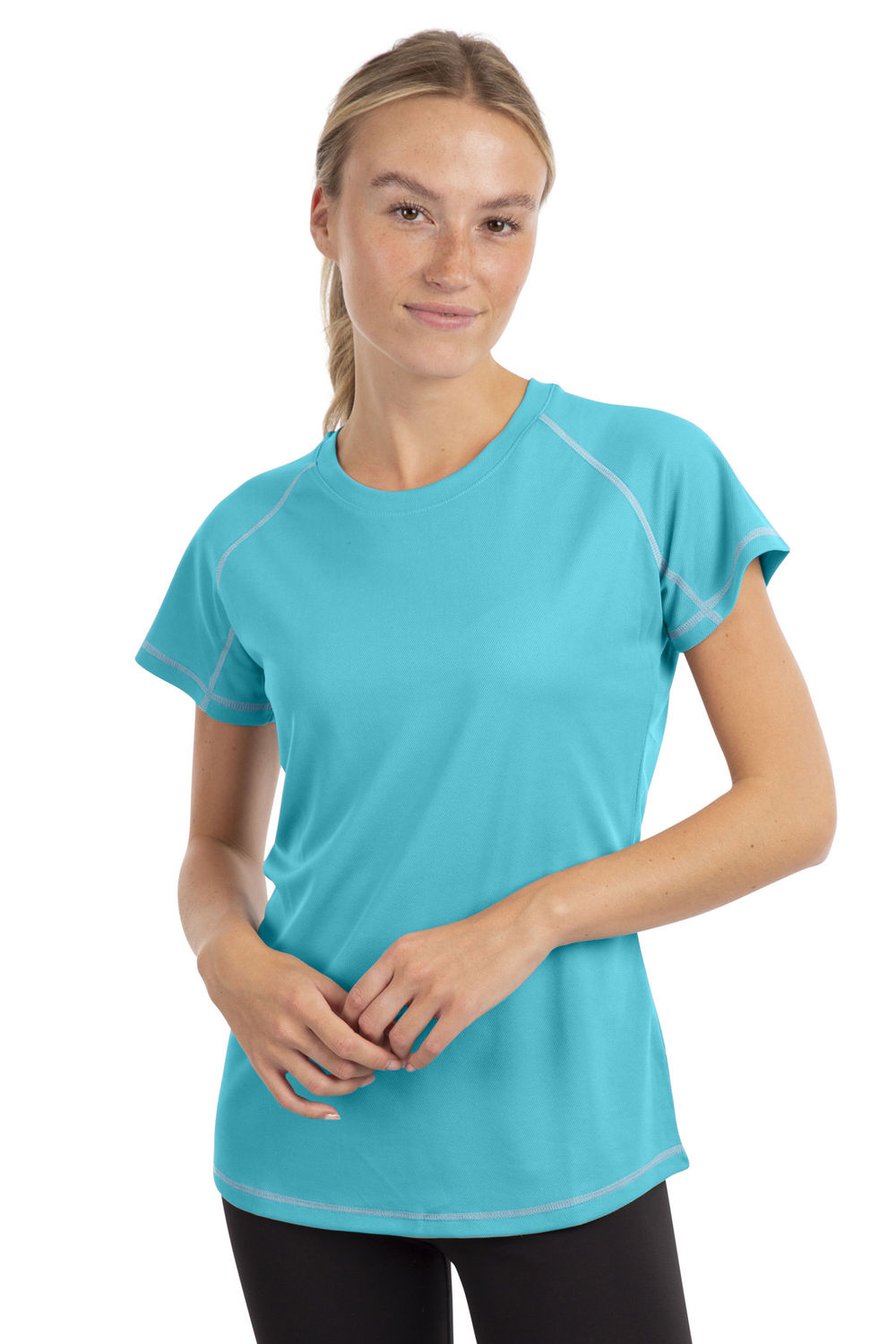 Navy Viktoria Active TShirt, Image 5 of 5