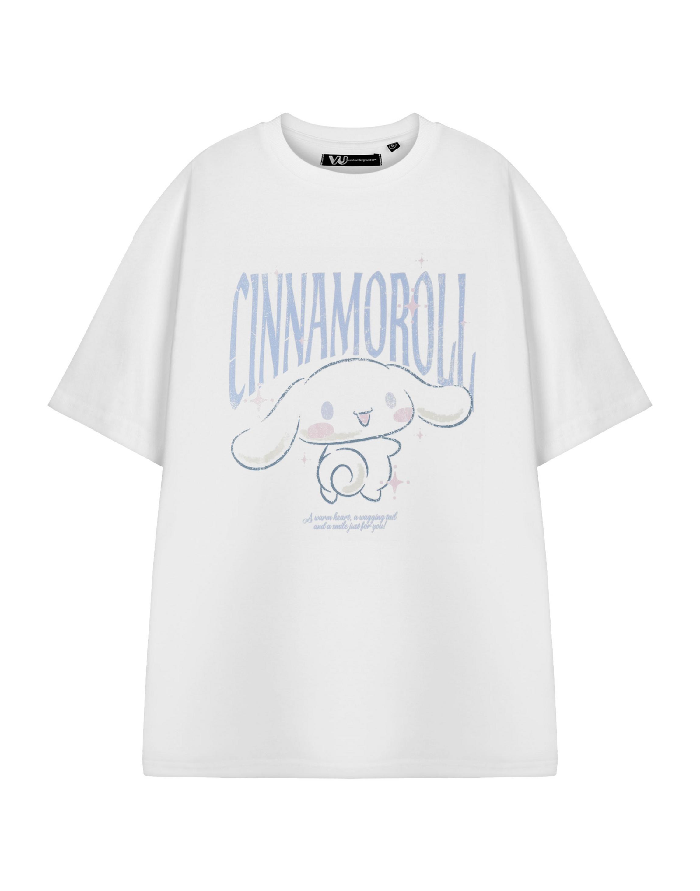 White Hello Kitty Cinnamoroll X-Large T-Shirt, Image 1 of 6