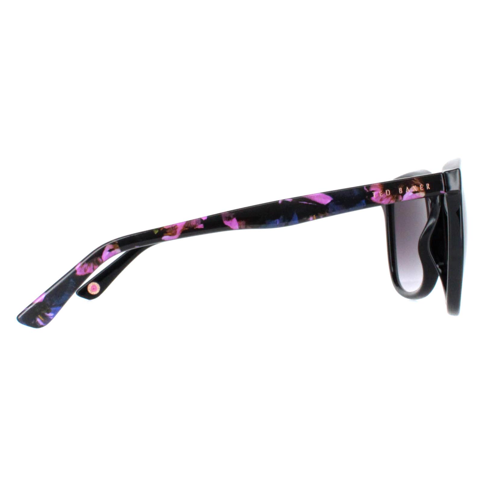 Black Ted Baker Black Oval Black Grey Gradient TB1496 Alva, Image 4 of 4