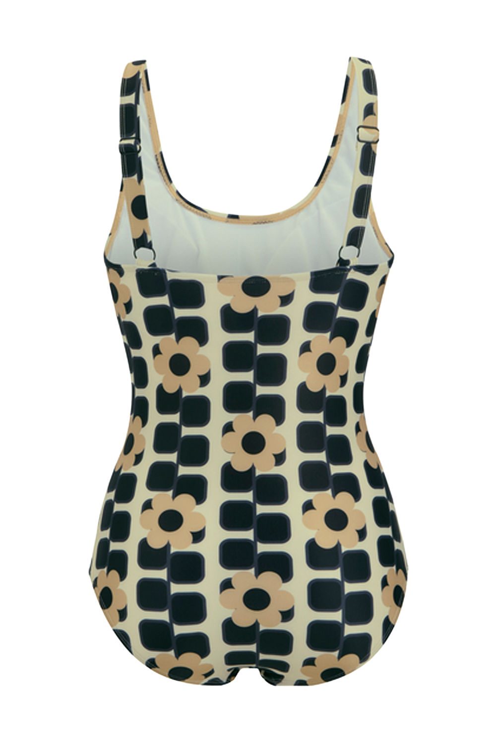Multi Orla Kiely Square Flower Swimsuit, Image 2 of 4