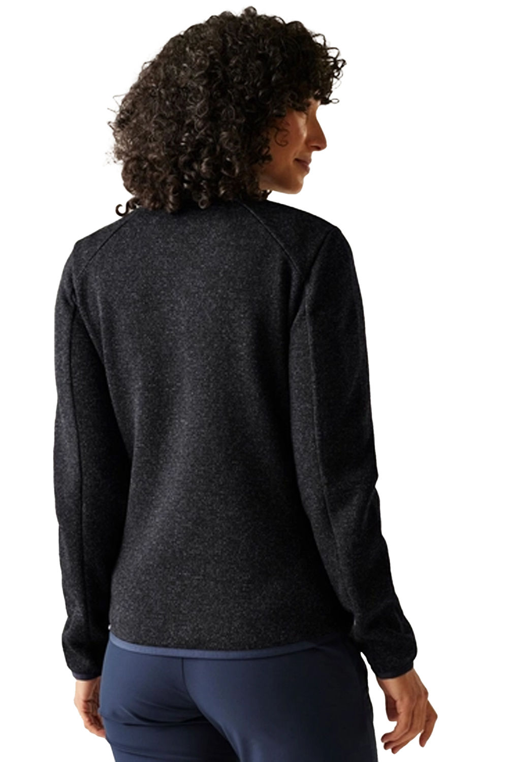 Navy Newhill Full Zip Fleece Jacket, Image 5 of 6