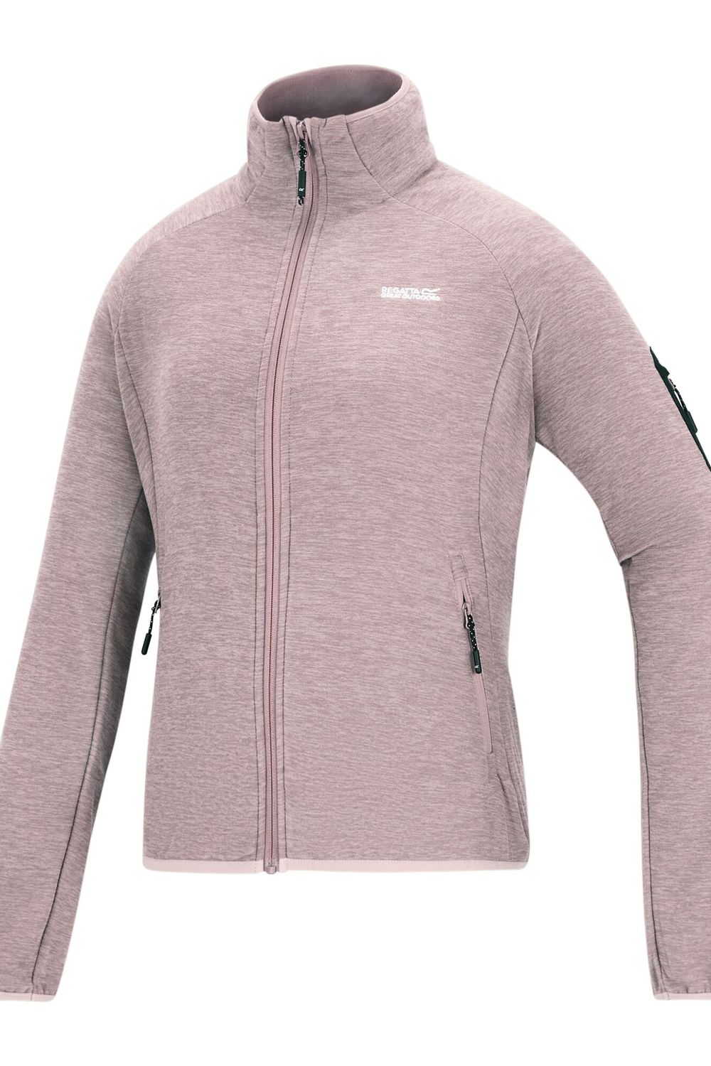 Lilac Rivendell Full Zip Fleece Jacket, Image 3 of 4