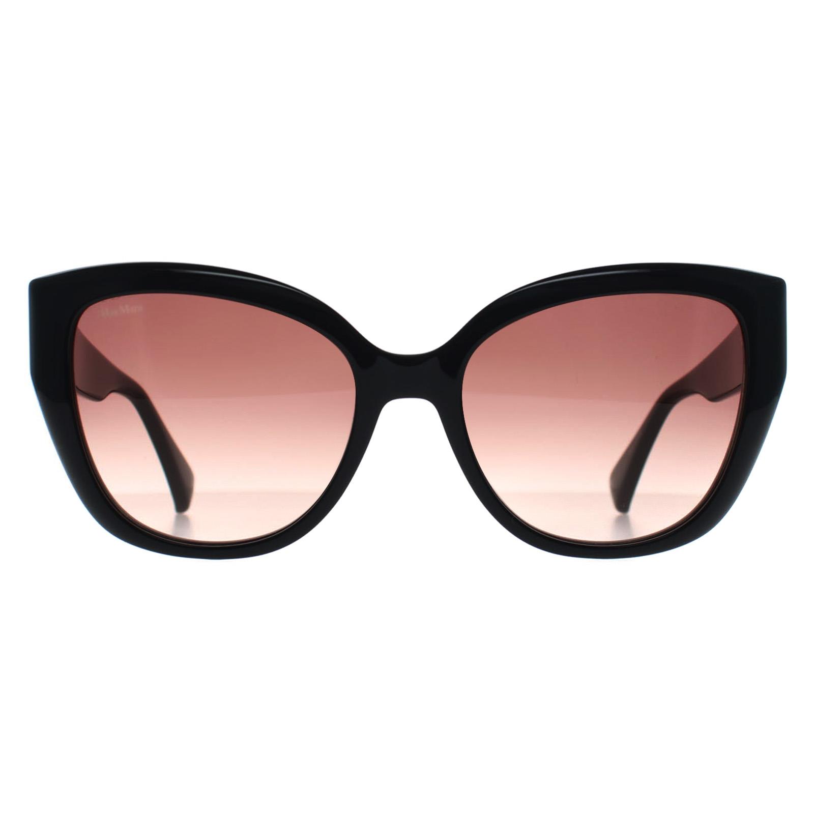  Cat Eye Shiny Black Smoke Grey Gradient MM0040 Logo 11, Image 1 of 3