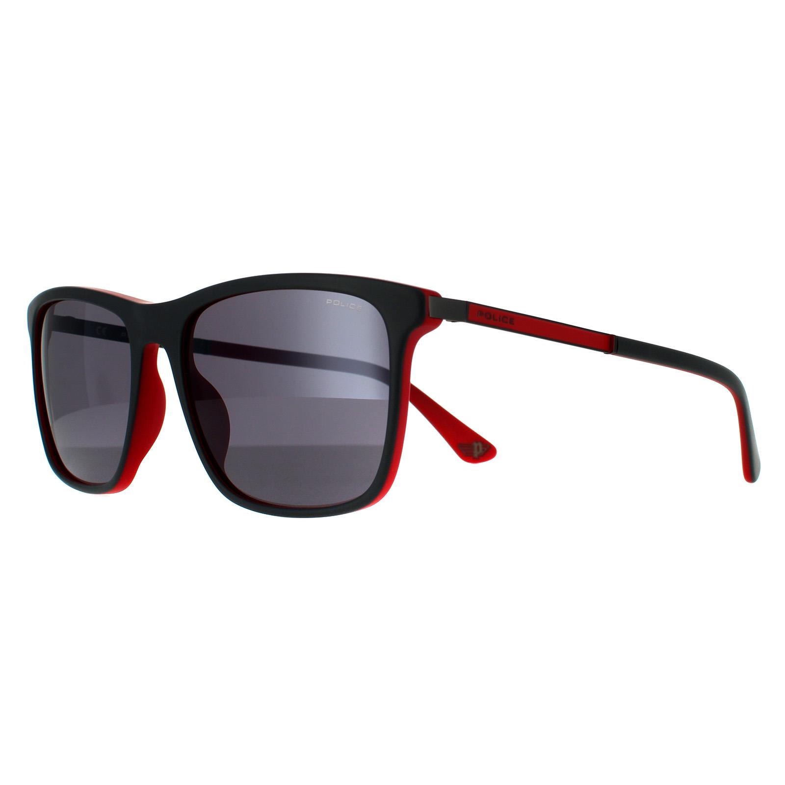 Grey Police Grey Square Matte Grey Red Grey Mirrored 90041091, Image 2 of 4