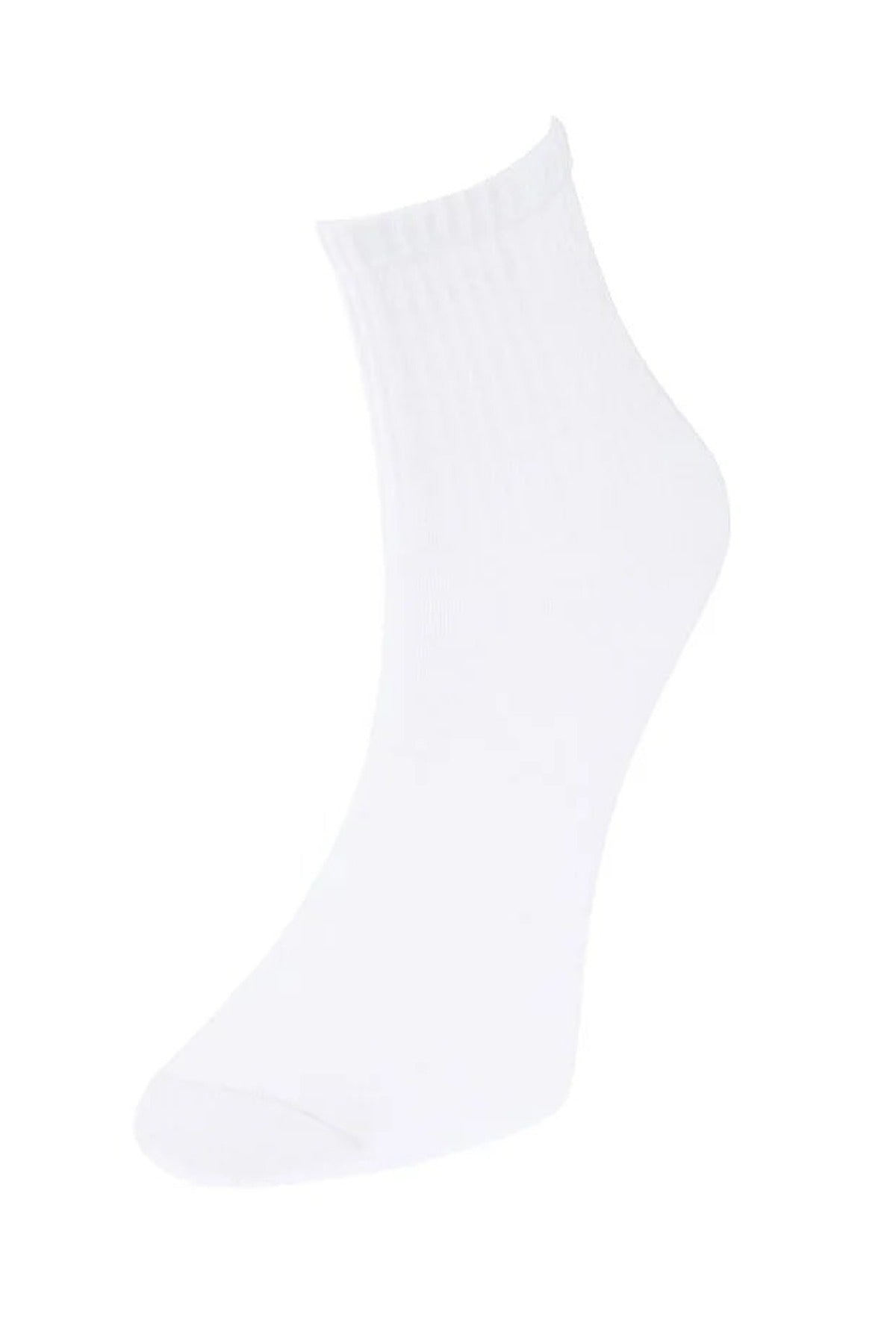 Multi 6 Pack Cotton Ribbed Knit Crew Socks, Image 5 of 5