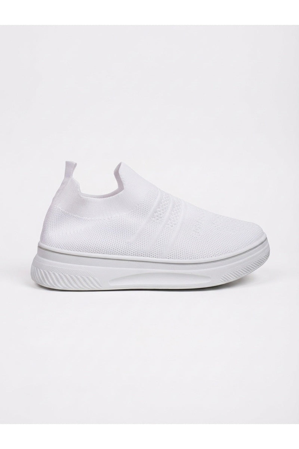 Black iKrush Black Grace Knit Slip On Trainers, Image 7 of 8
