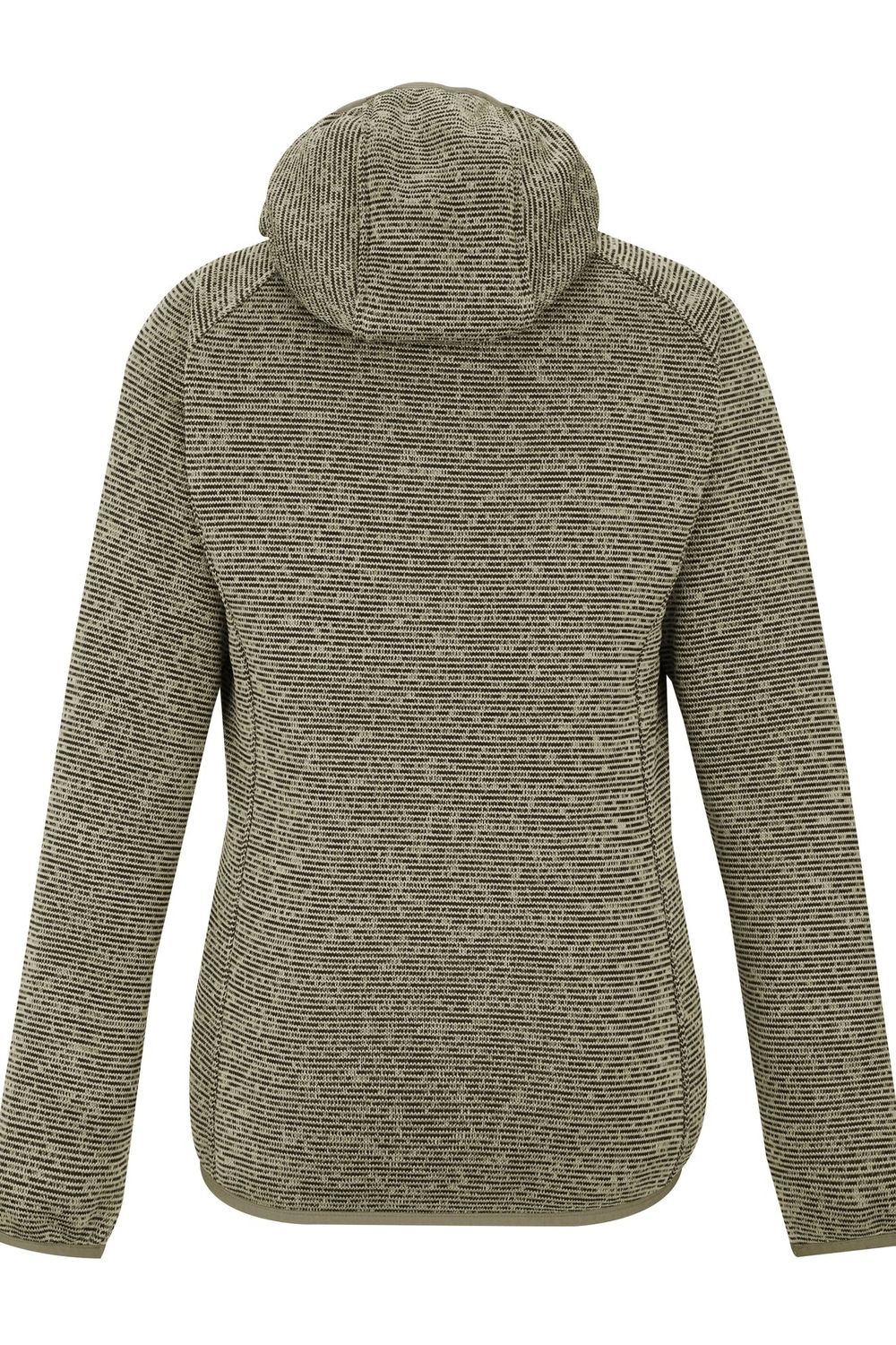 Ecru Newhill Hooded Fleece Jacket, Image 2 of 3