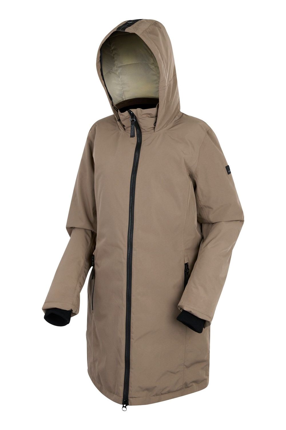 Mocha Marron Insulated Waterproof Jacket, Image 3 of 6