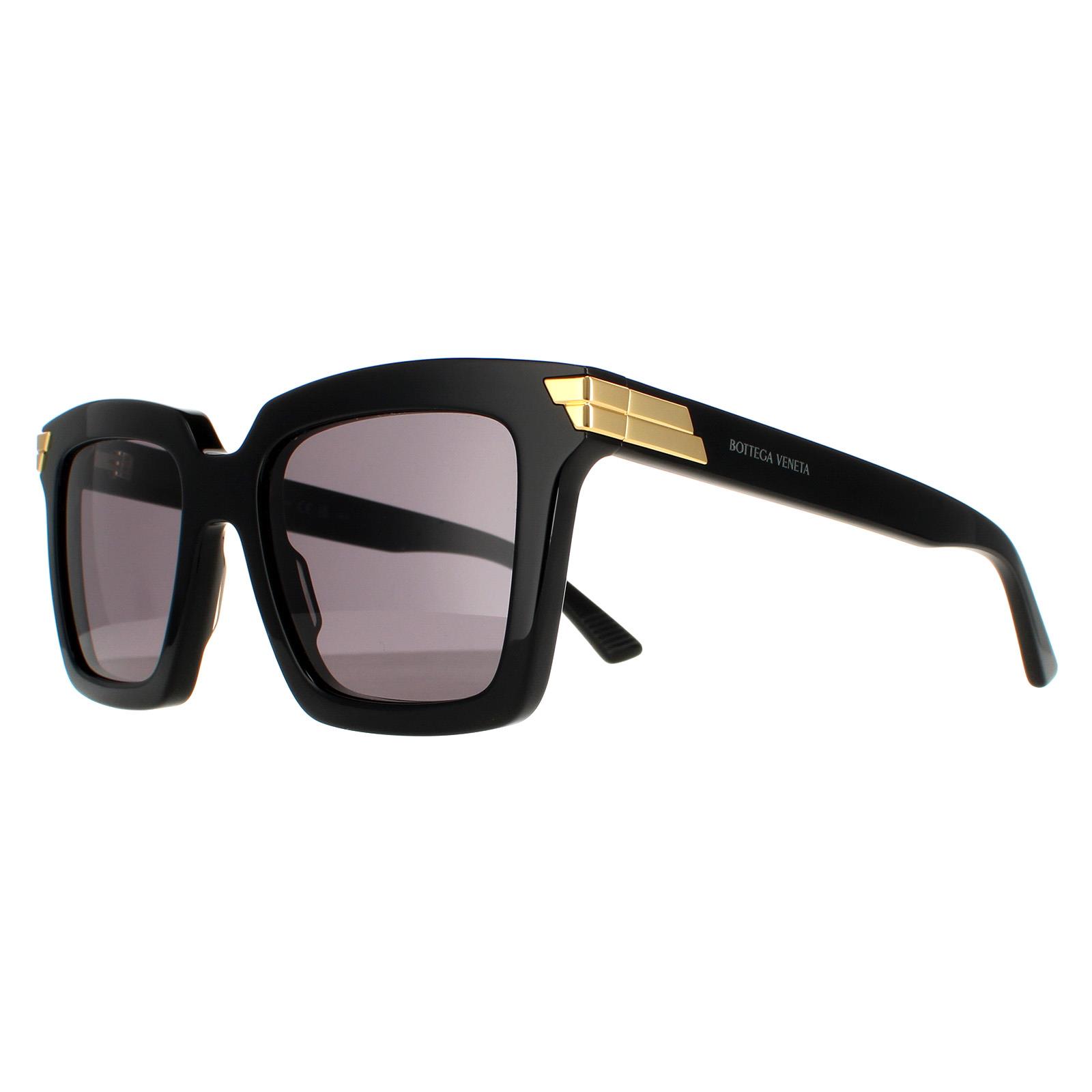 Black Bottega Veneta Black Square Black Grey BV1005S, Image 2 of 5