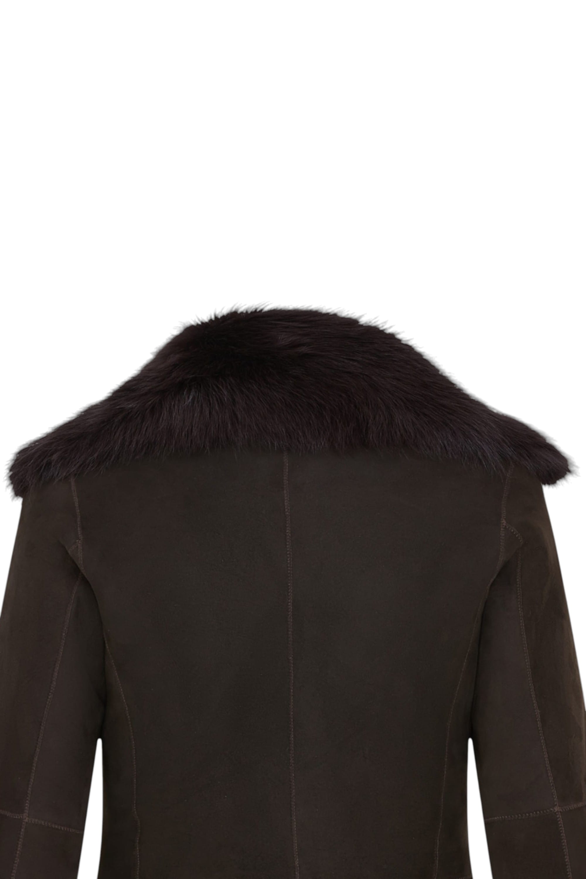 Brown Sheep Toscana Shearling Leather Jacket, Image 6 of 6