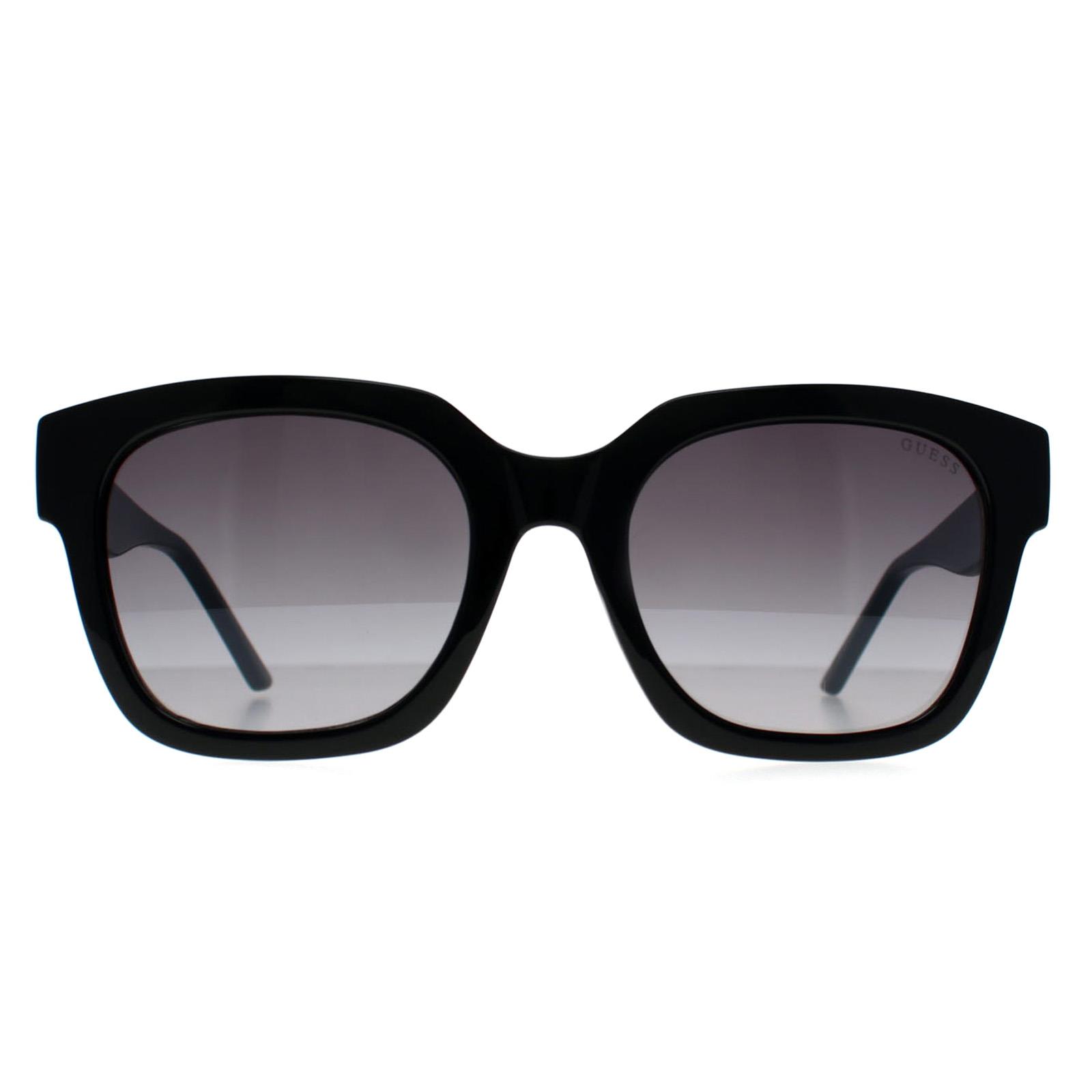 Black Guess Black Square Shiny Black Grey Gradient GF6128, Image 1 of 3