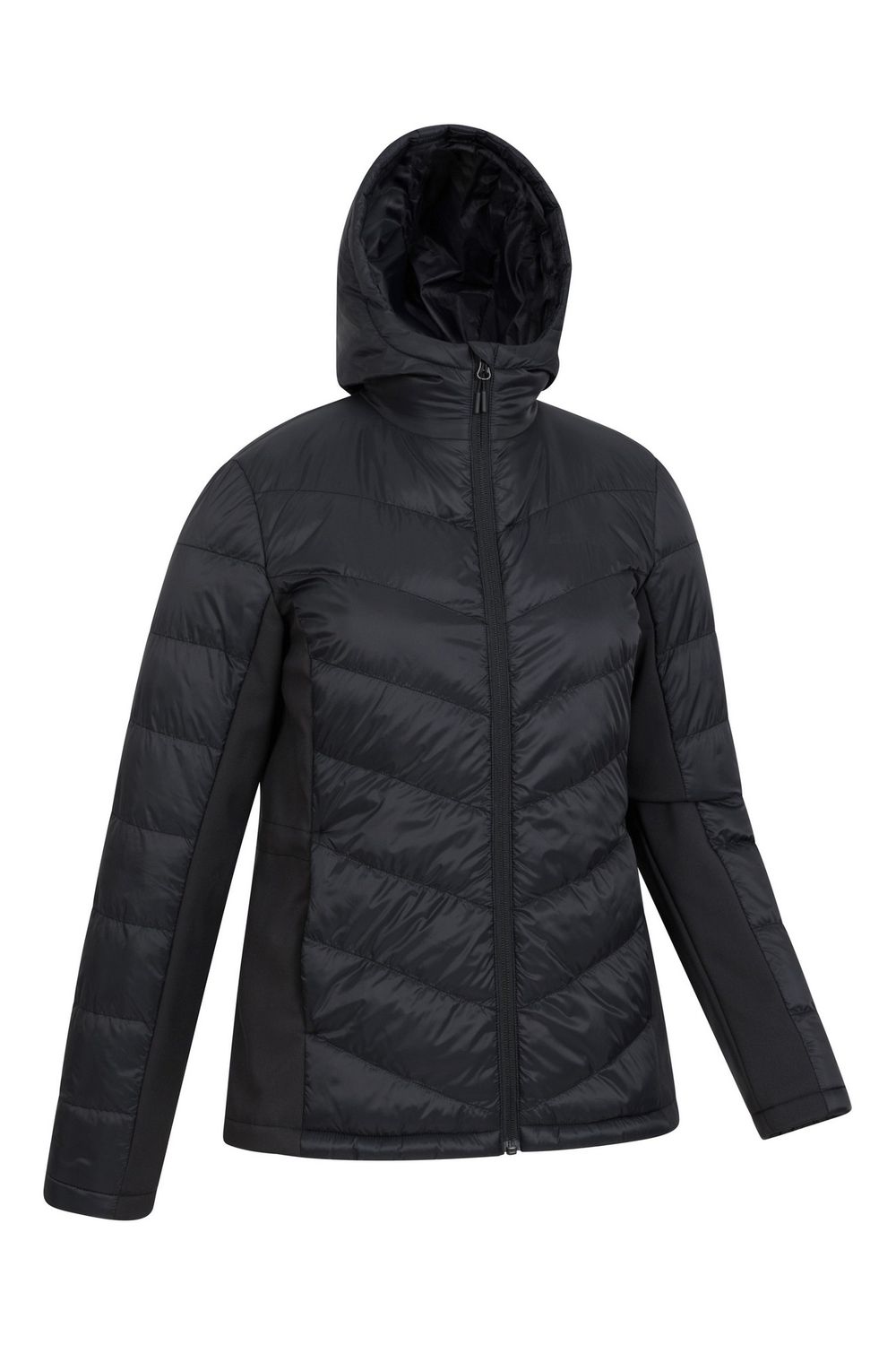 Black Turbine Padded Soft Shell Jacket, Image 3 of 4