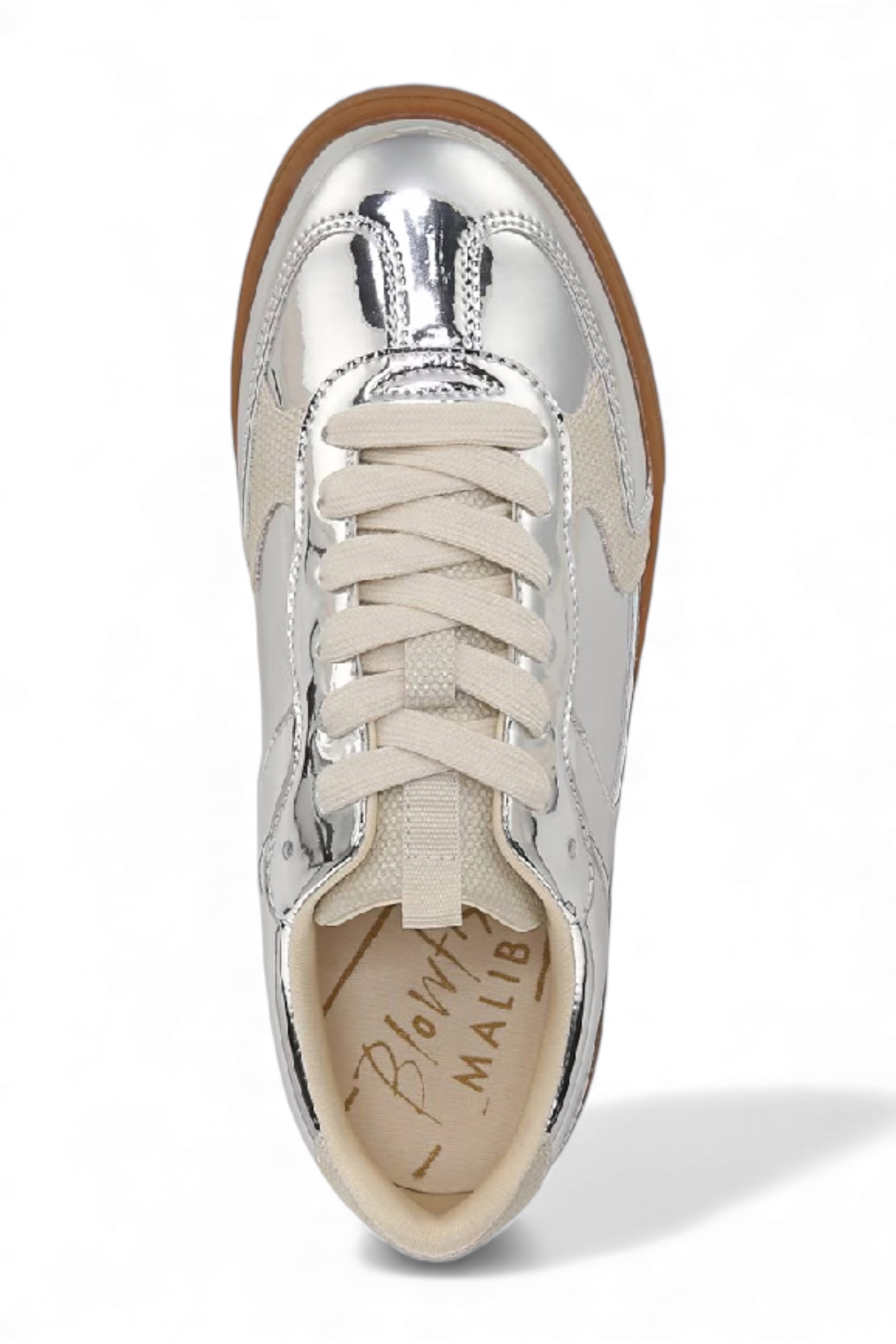Silver Blowfish Malibu Silver Womens "Tastic" Lace-Up Fashion Sneakers, Image 5 of 6