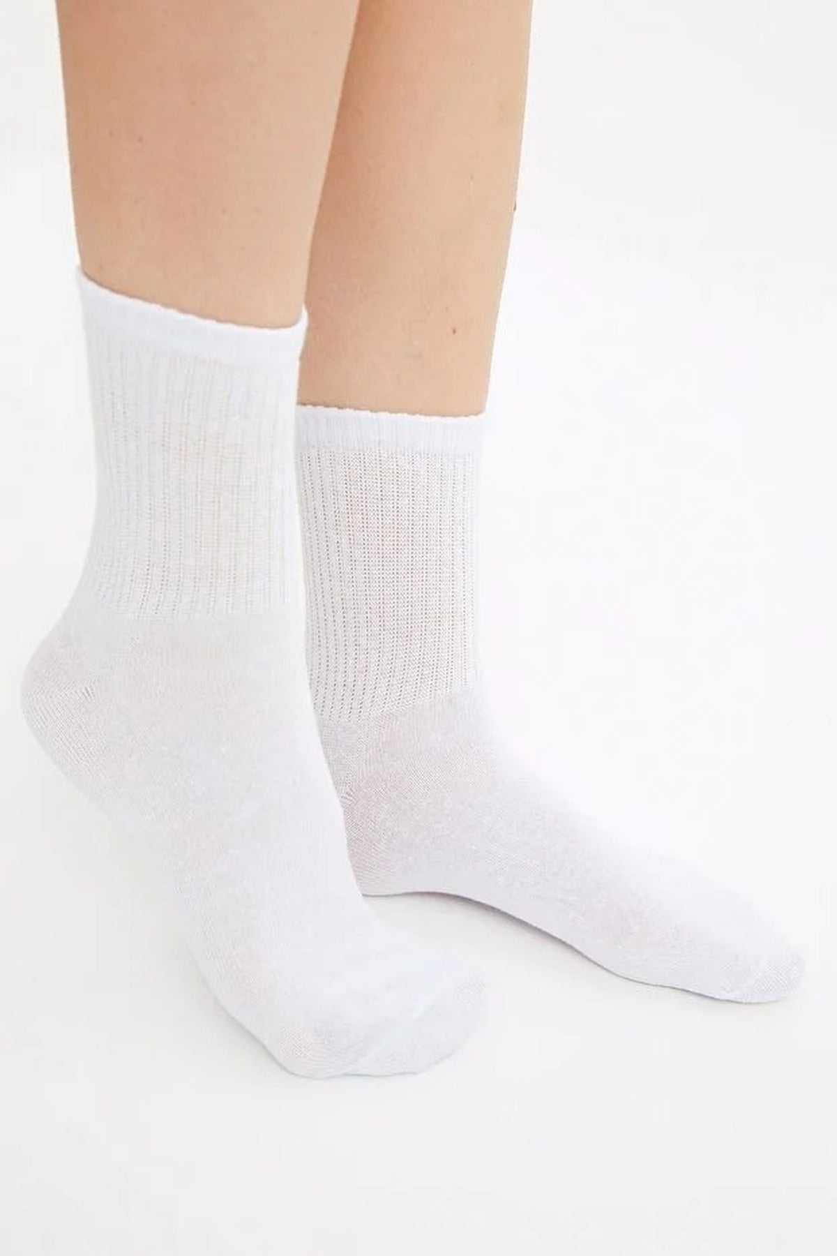 Multi 5 Pack Cotton Knit Crew Socks, Image 5 of 5