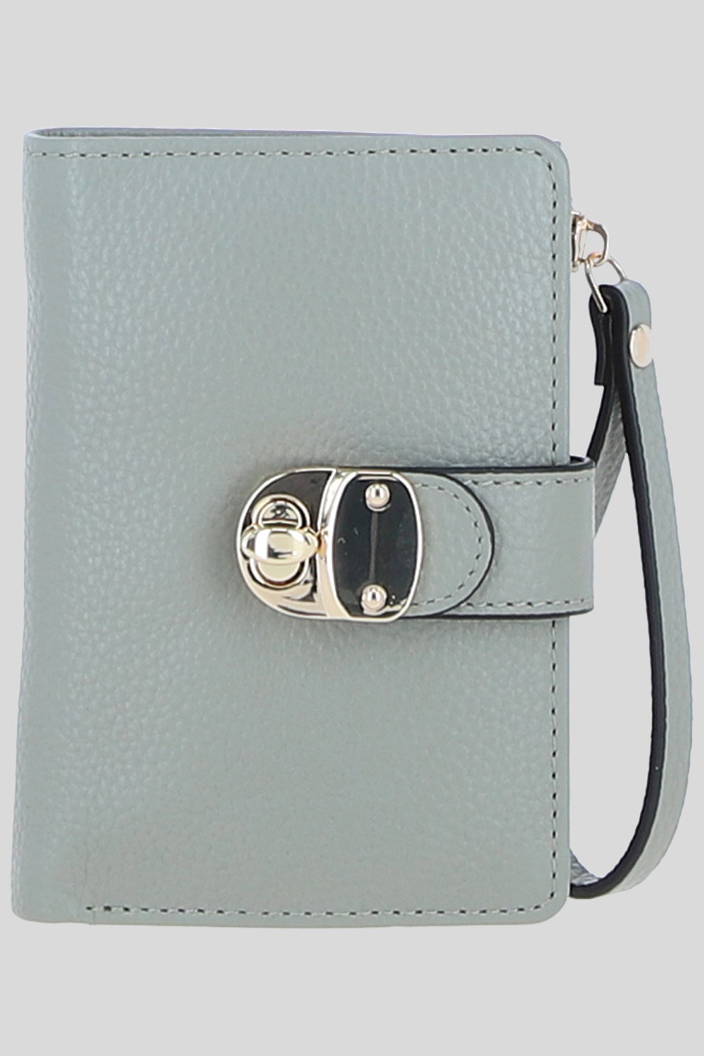 Olive 'Amarella' Real Leather Purse, Image 1 of 4