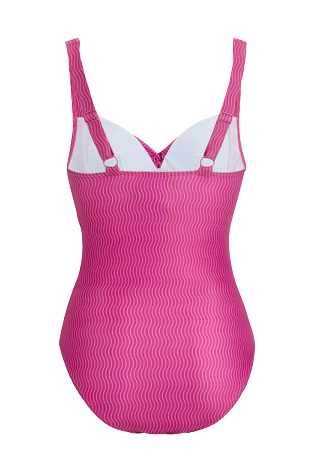 Pink Sakari Retro Tummy Control Swimsuit, Image 2 of 3