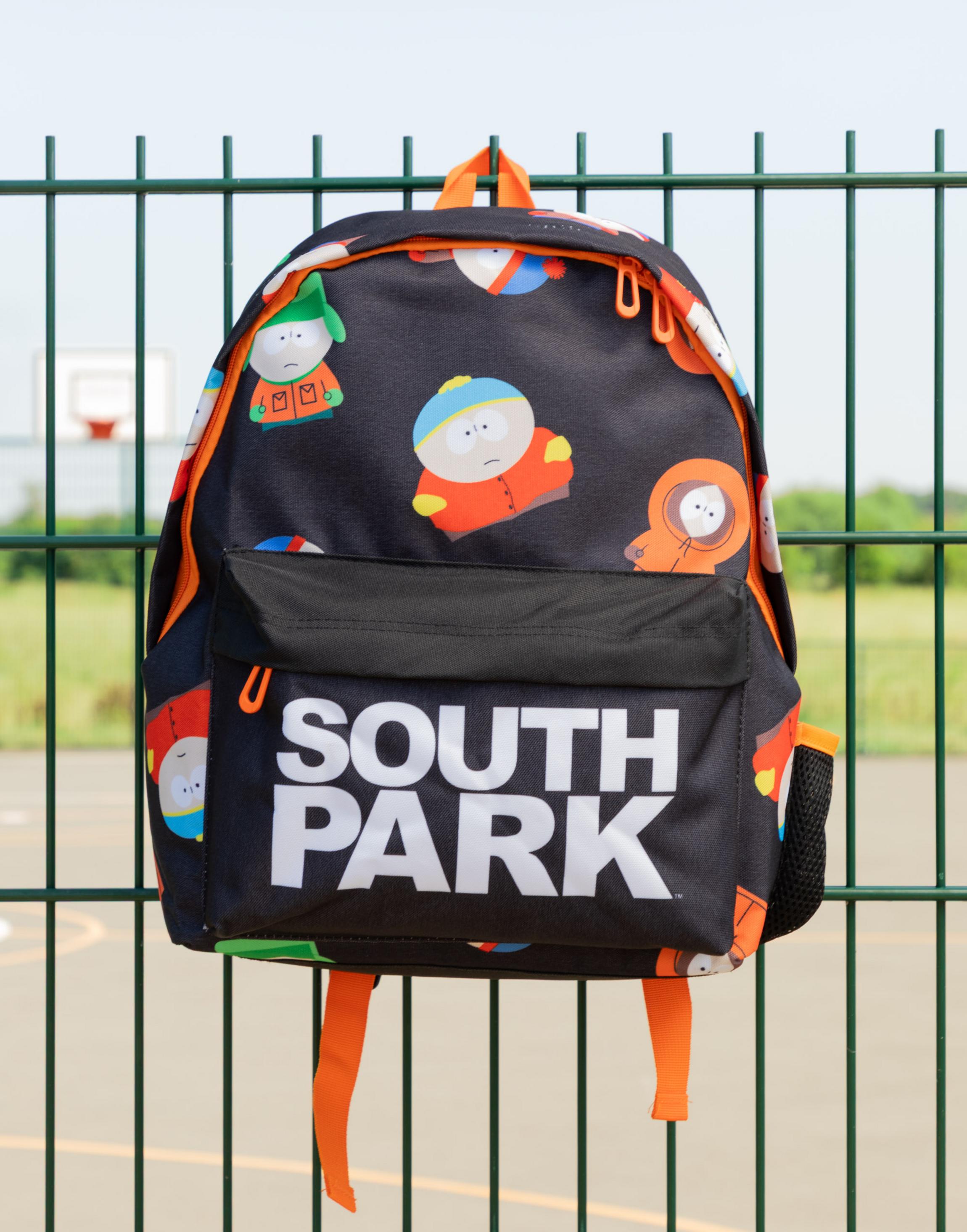 Multi South Park Character All Over Print Backpack, Image 4 of 6