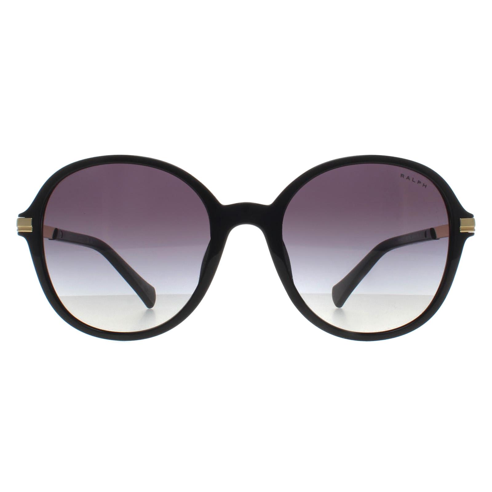 Black Ralph Black Round Shiny Black Grey Gradient RA5297U, Image 1 of 4