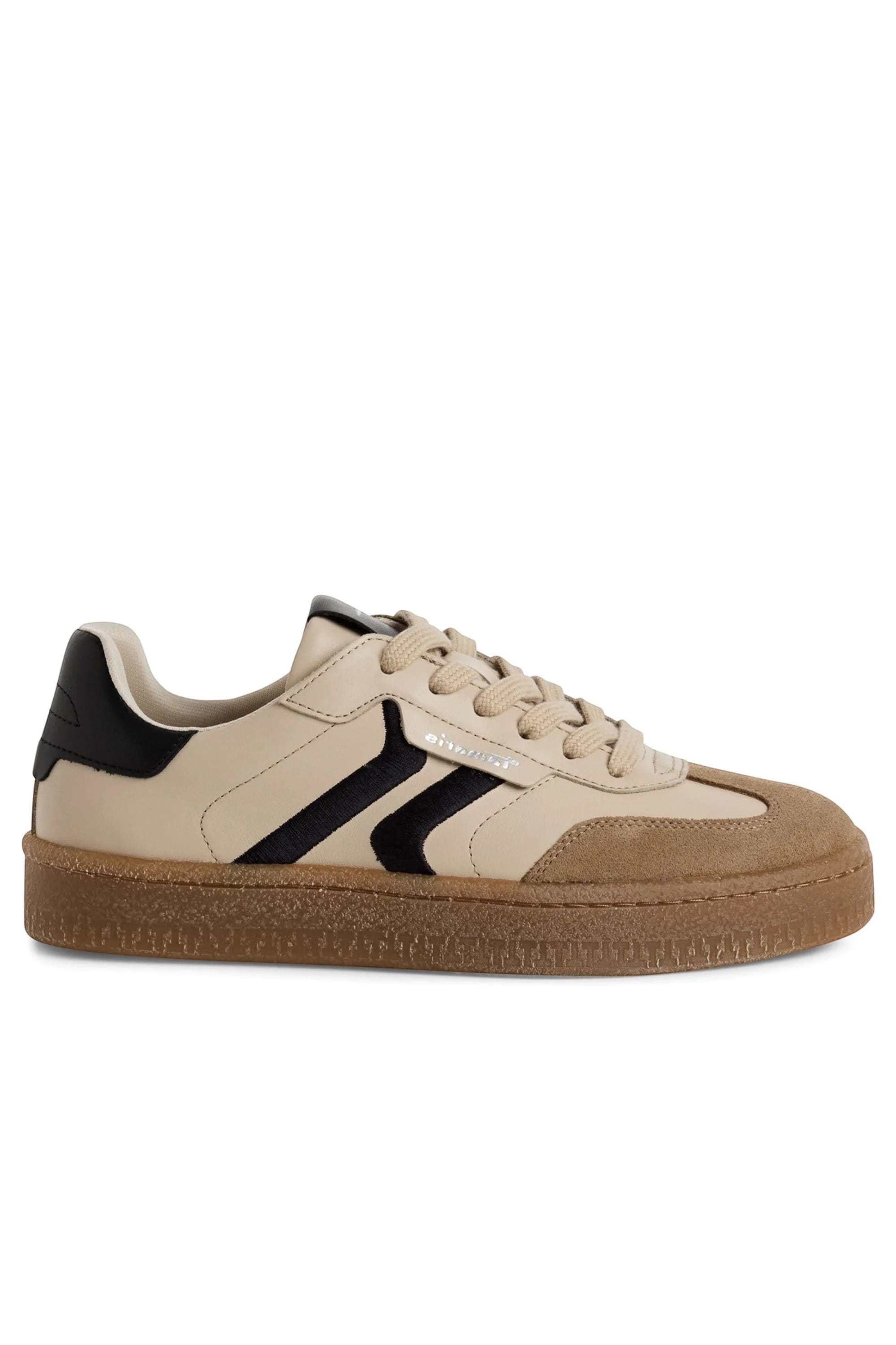 Beige Tamaris Beige Tamaris Womens Beige Brown Suede Sneaker, Image 1 of 7