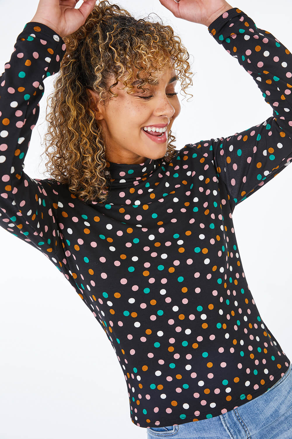 The Dot Pocket Top in 6 Colors - All Sizes main image 1