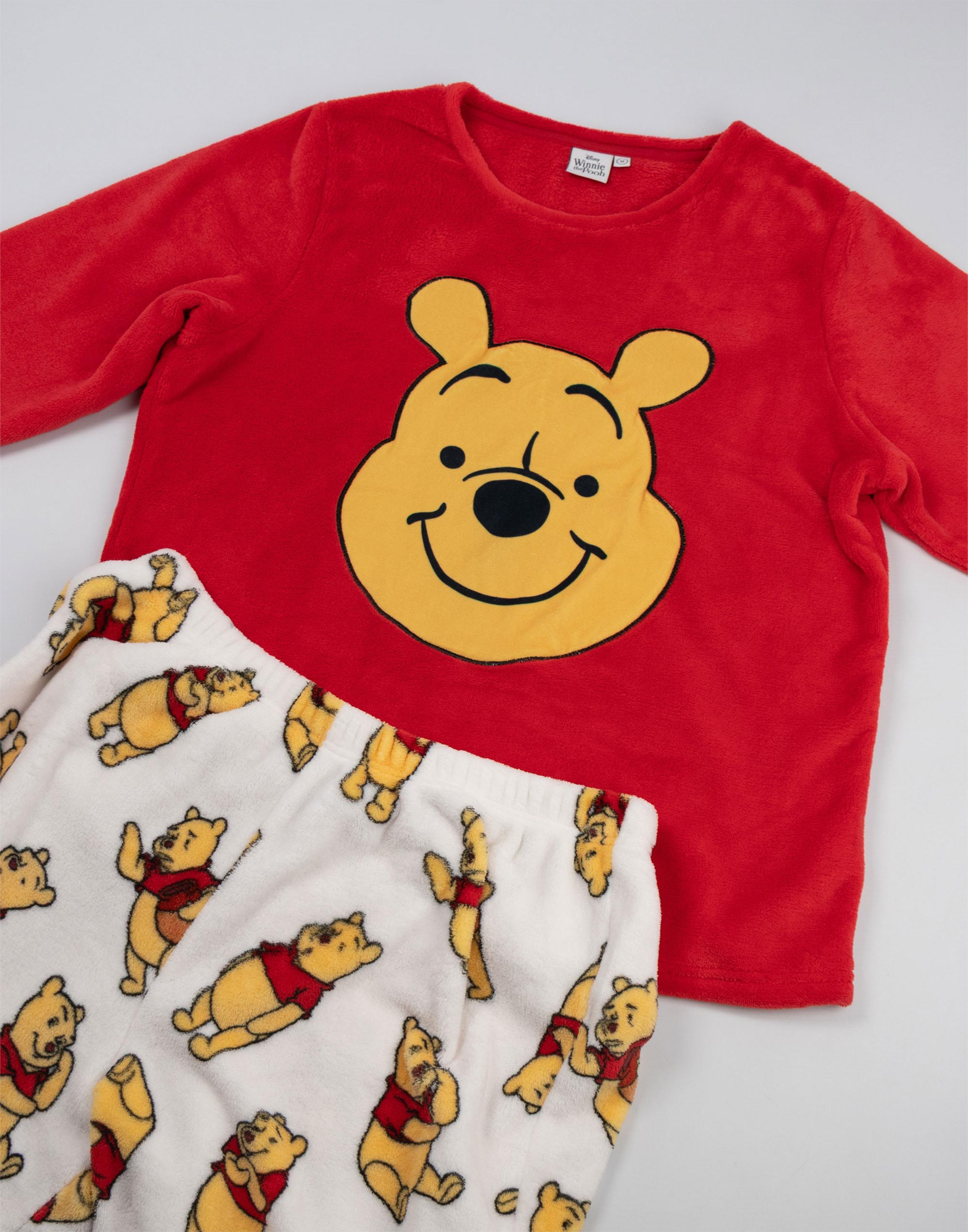 Red Winnie the Pooh Bear Pyjama Set, Image 5 of 6
