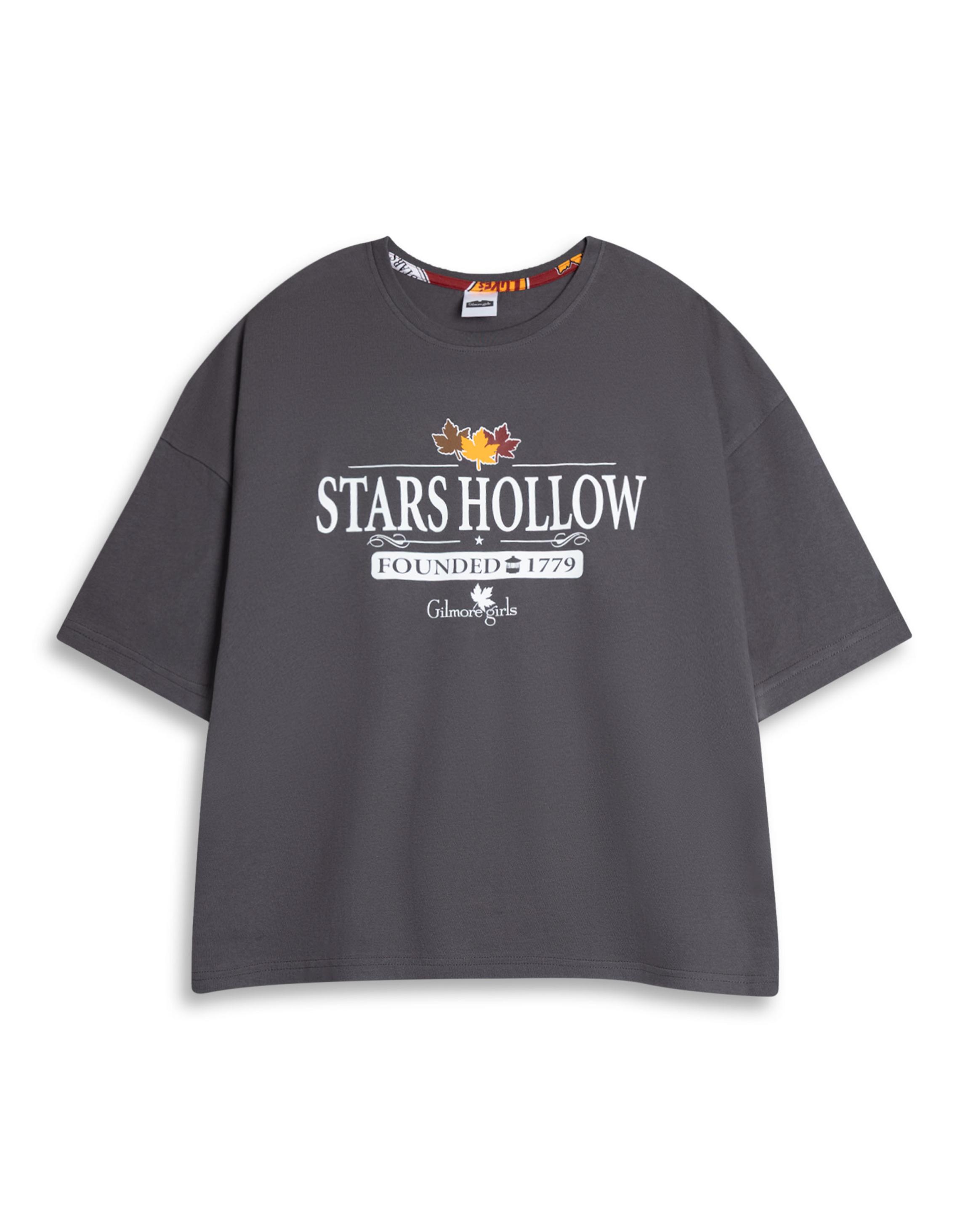 Multi Gilmore Girls Stars Hollow X-Small Pyjama Set, Image 3 of 6