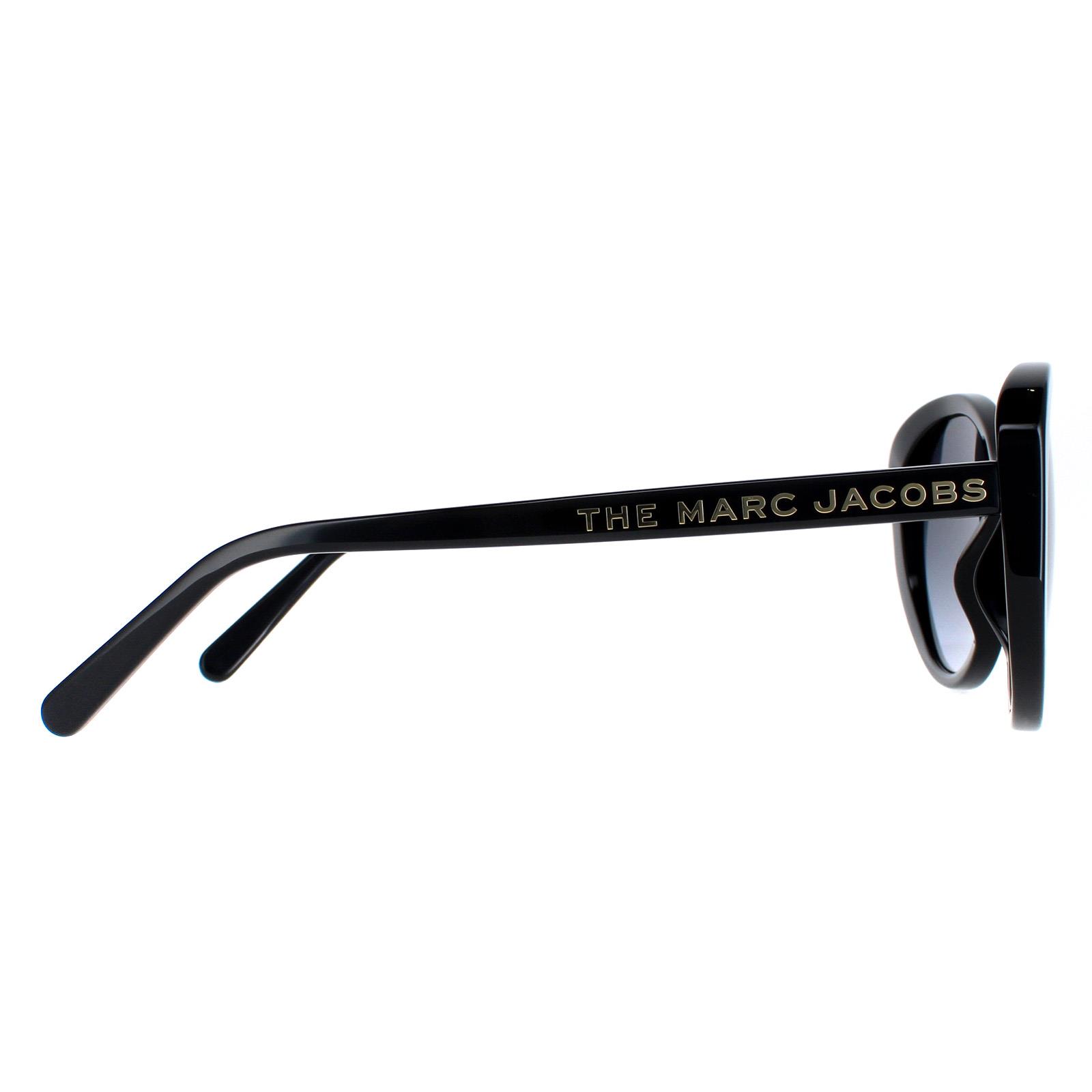 Black Marc Jacobs Black Oval Black Dark Grey Gradient 520/S, Image 4 of 4