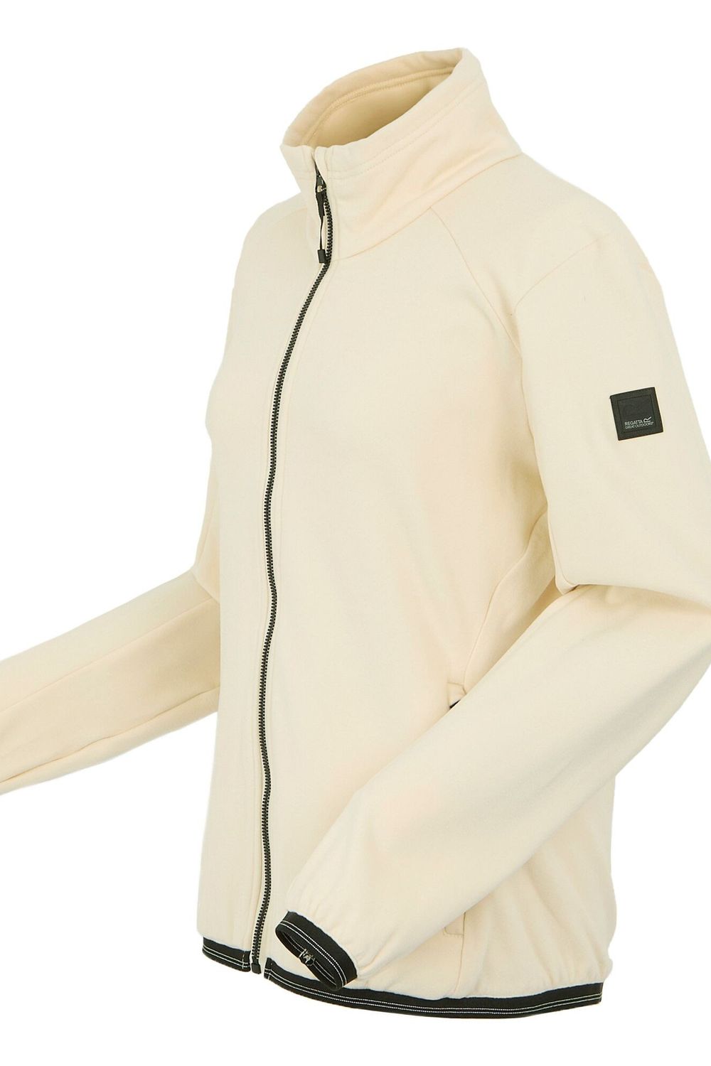 Cream Bayhill Zipped Fleece Jacket, Image 3 of 5