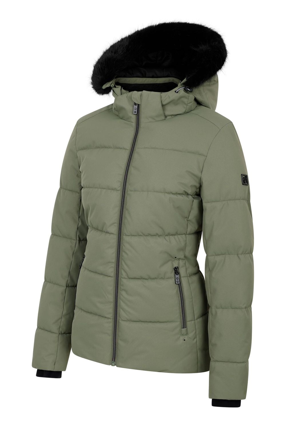 Olivine Glamorize V Ski Jacket, Image 3 of 4