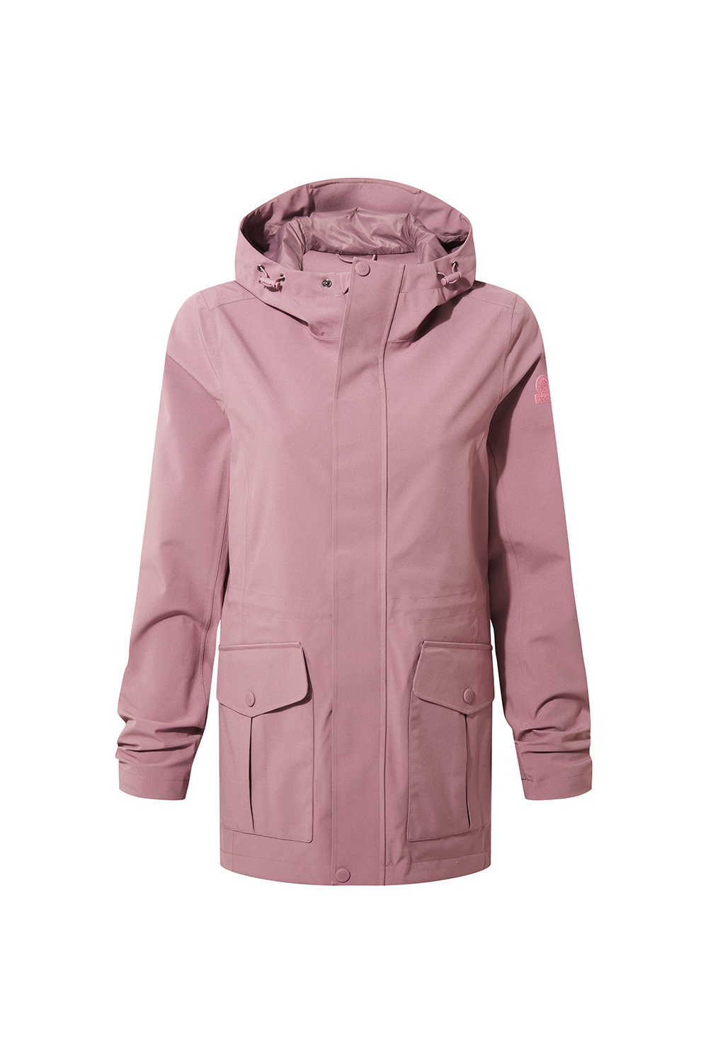 Mauve Burradon Waterproof Jacket, Image 6 of 6