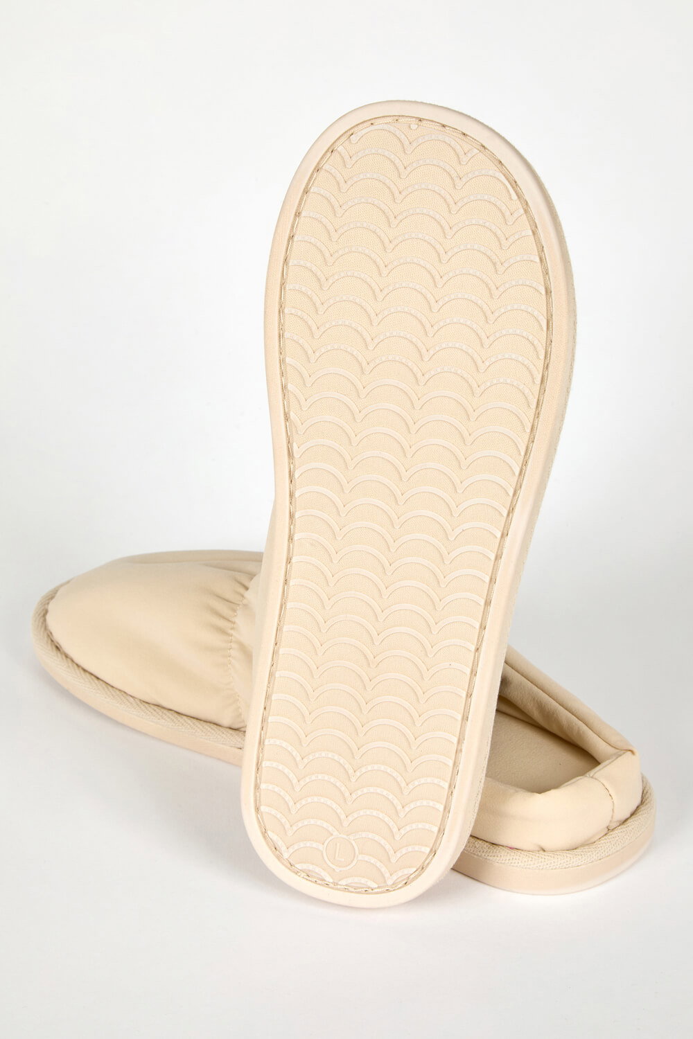 Ivory Padded Mule Slipper, Image 6 of 5