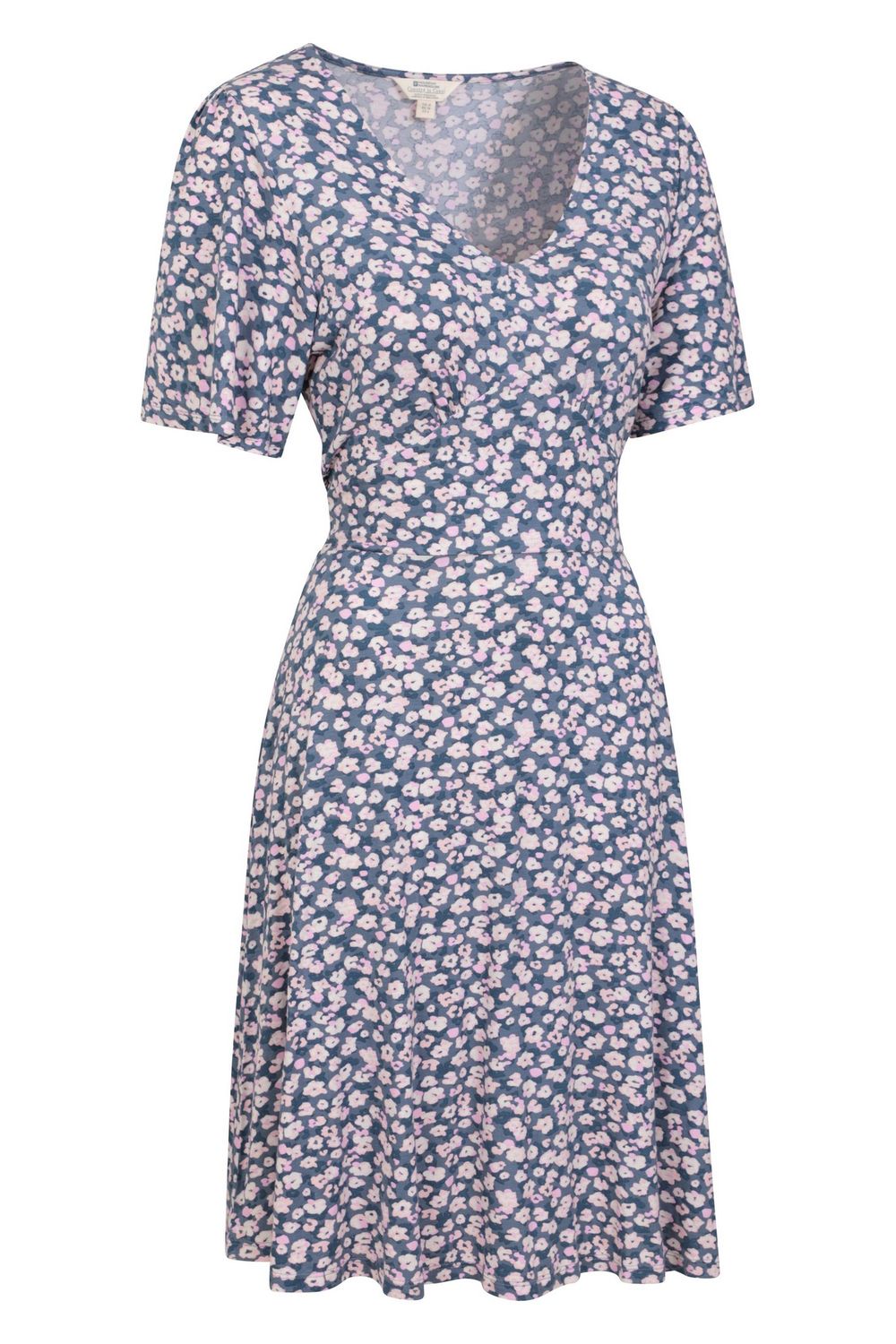 Grey Como Floral Dress, Image 4 of 4