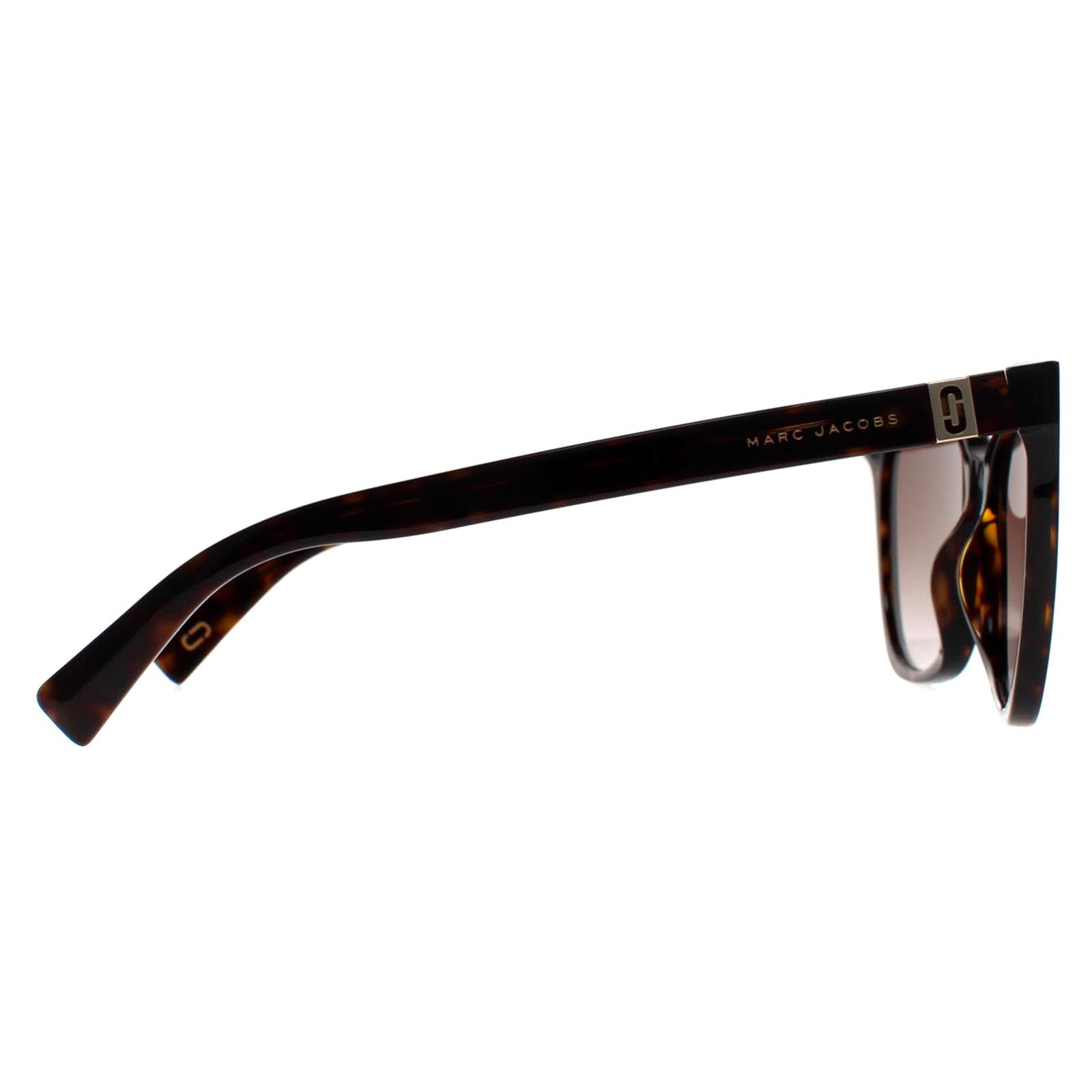 Brown Cat Eye Dark Havana Brown Gradient MARC 336/S, Image 4 of 4