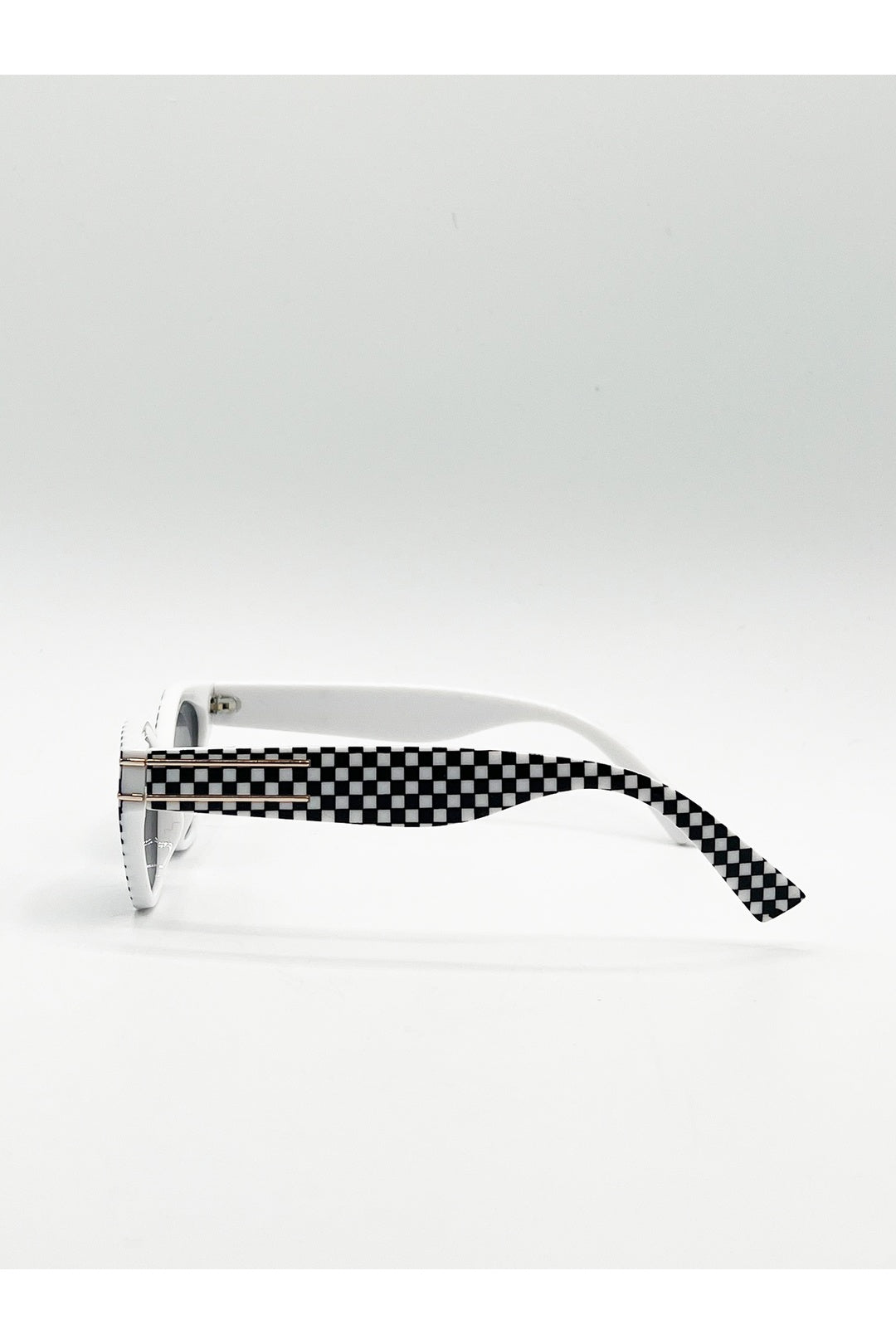 Black Angular Sunglasses, Image 5 of 5