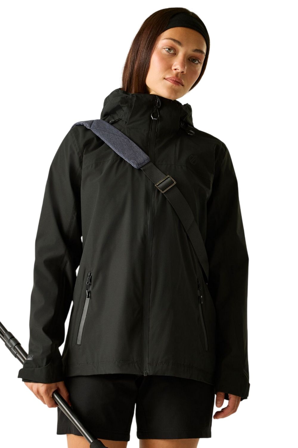 Black Dare 2B Black Switch Up III Waterproof Jacket, Image 4 of 4