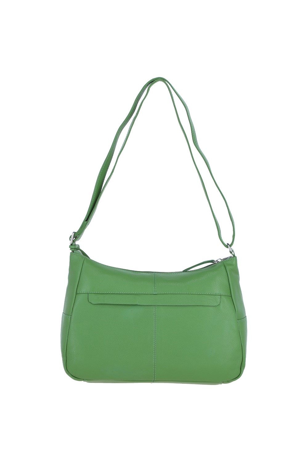 Green 'Meath' Real Leather Shoulder Bag, Image 4 of 5