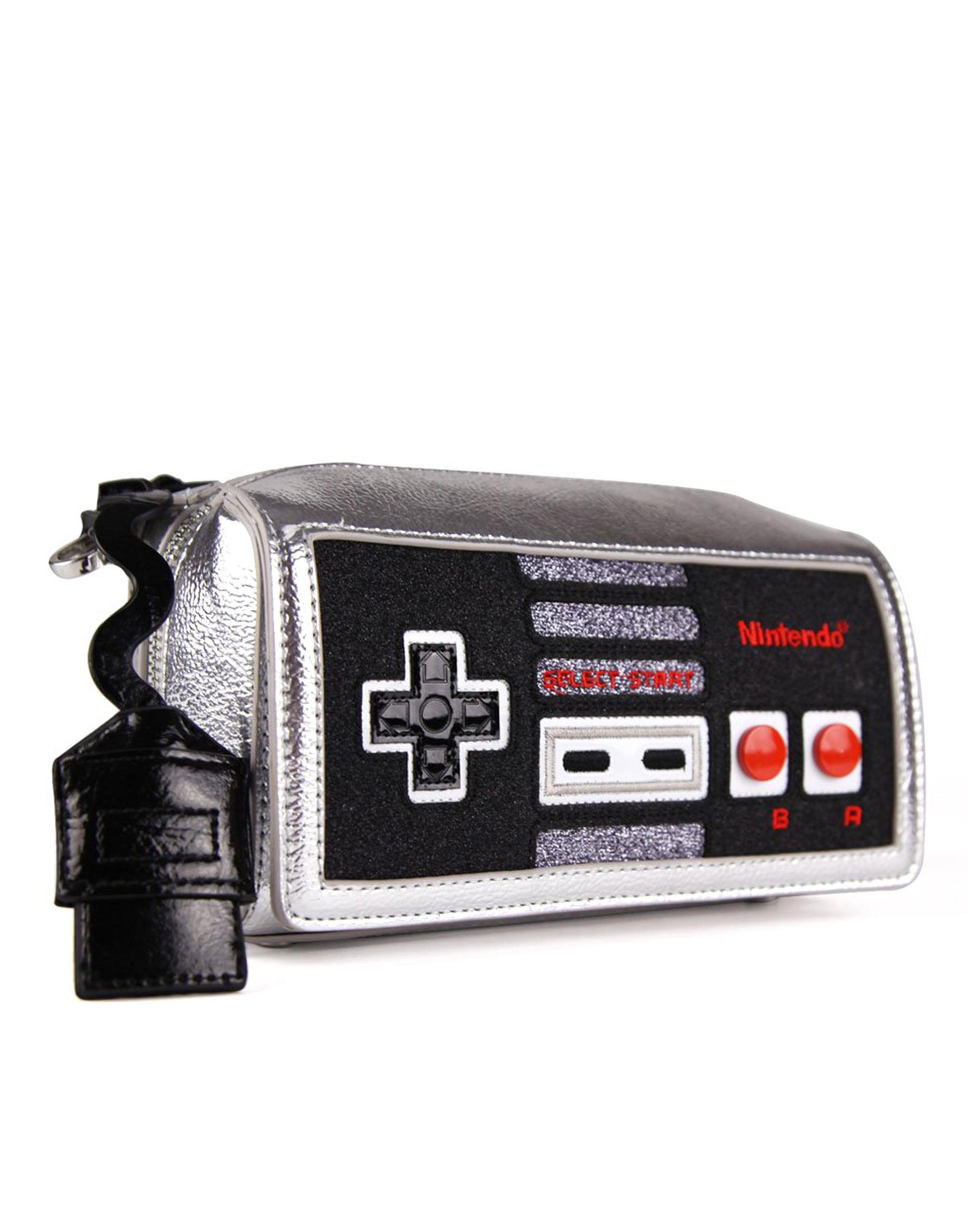Silver Danielle Nicole Nintendo Super Mario Bum Bag, Image 3 of 3
