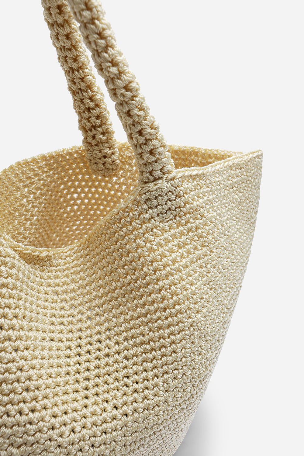 Cream Where's That From Cream Elowen Mesh Shopper Shoulder Bag, Image 3 of 5