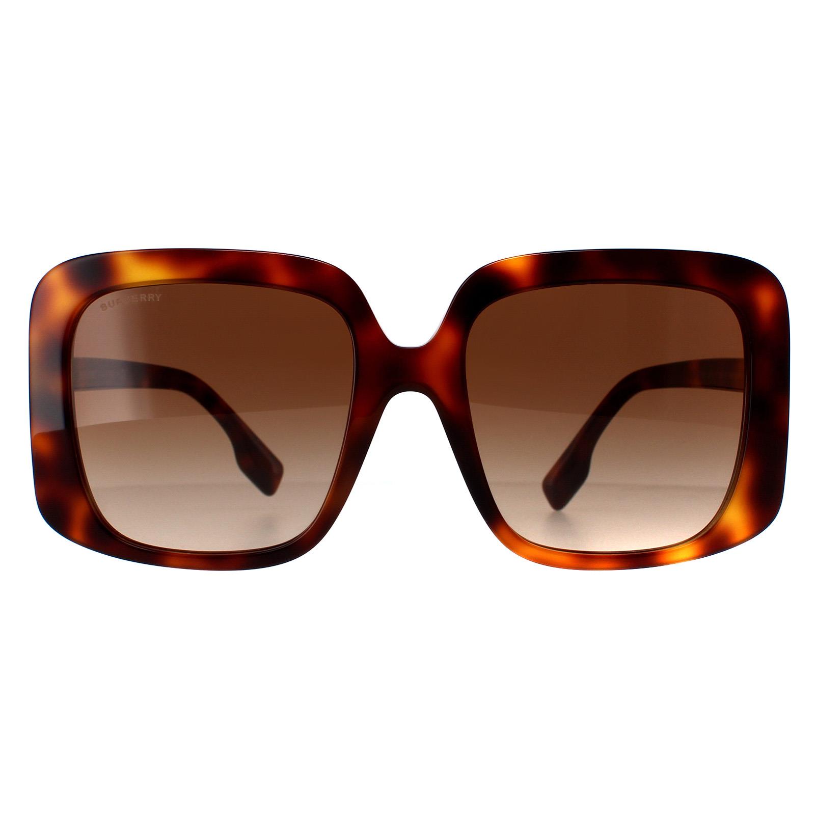 Brown Burberry Brown Square Light Havana Brown Gradient BE4363, Image 1 of 6