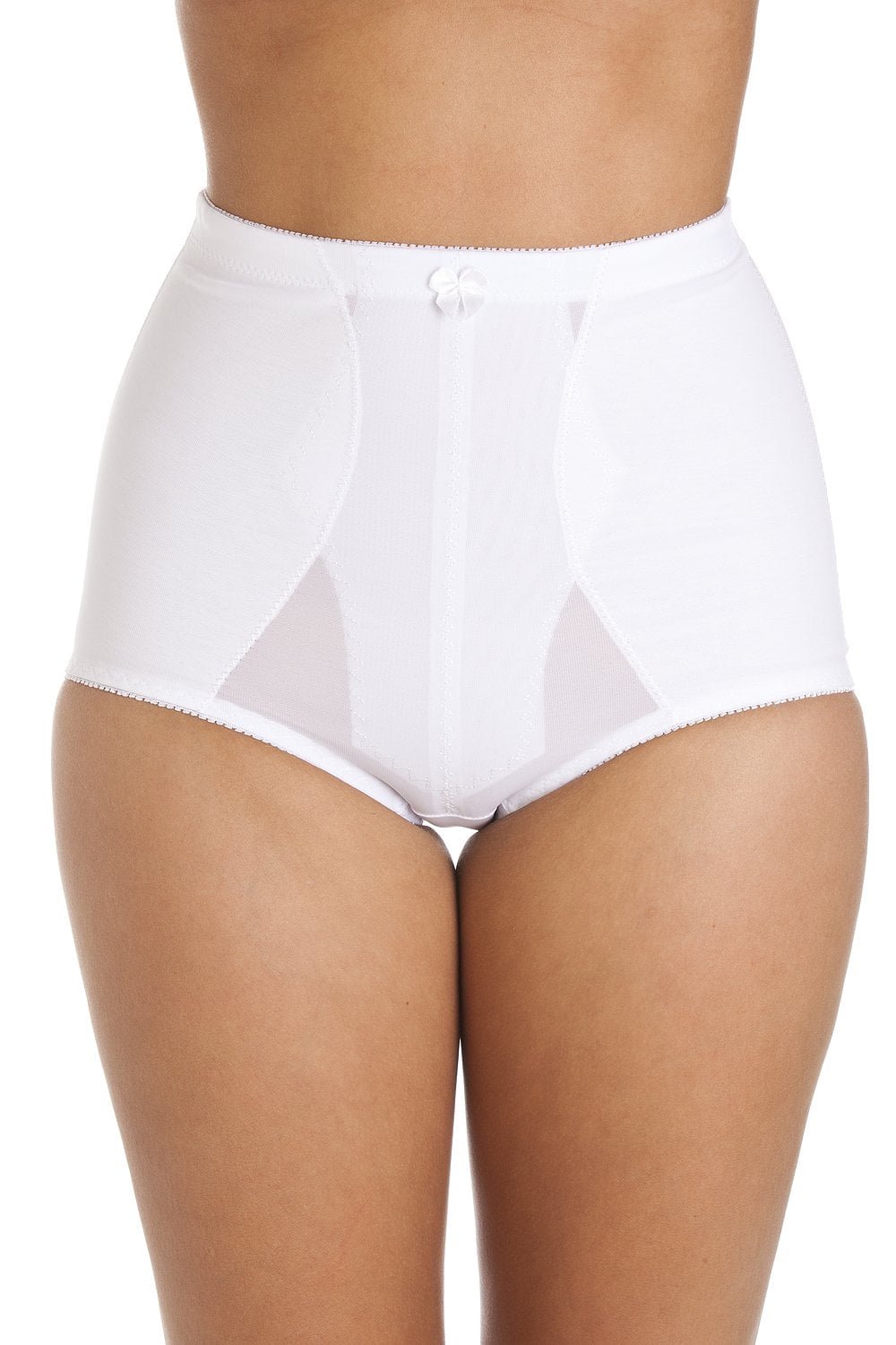 White Firm Control 2 Pack Support Briefs, Image 1 of 4