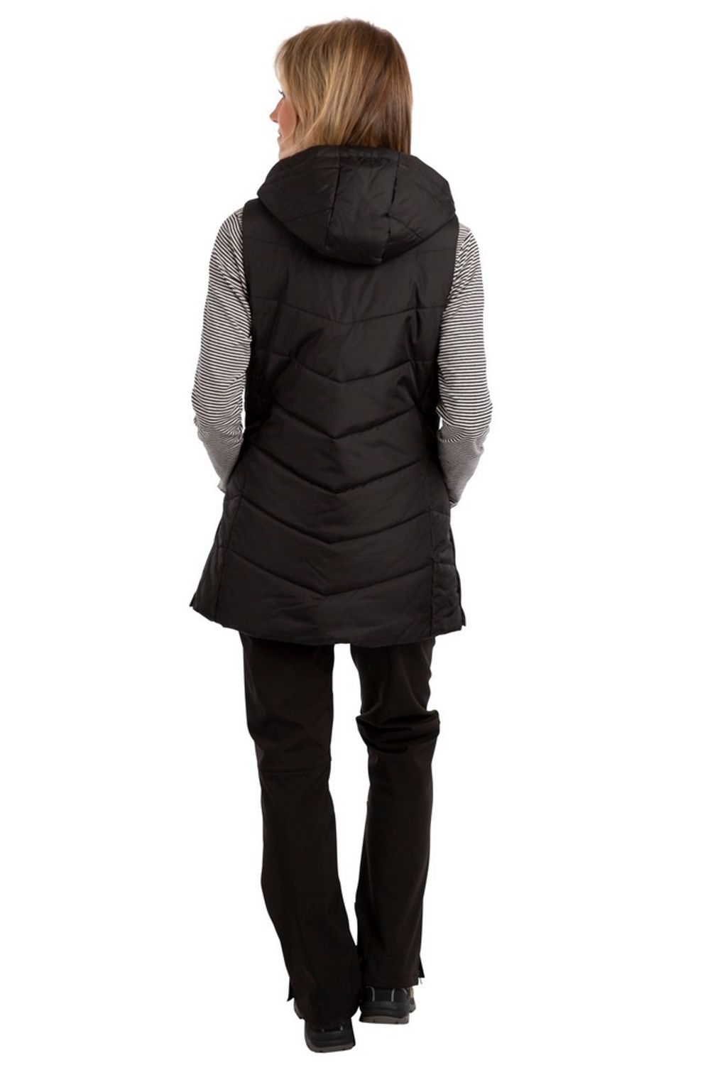 Black Juniper Padded Gilet, Image 7 of 8
