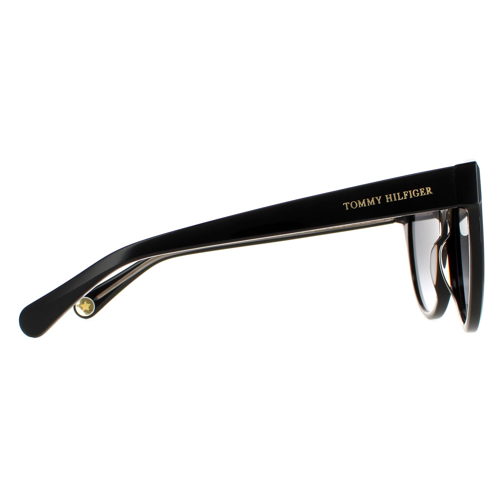 Black Tommy Hilfiger Black Cat Eye Black Dark Grey Gradient TH 1885/S, Image 4 of 4